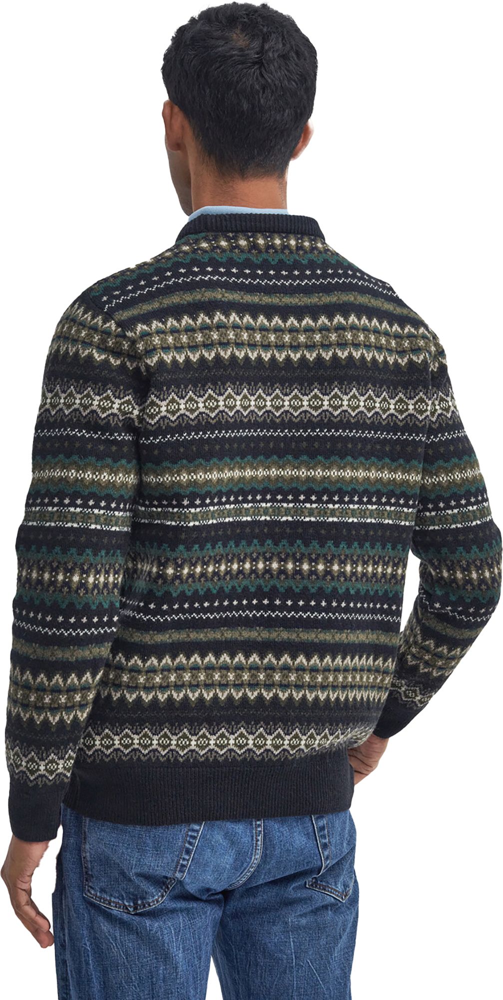Barbour Men's Case Fair Isle Crewneck Sweater product image