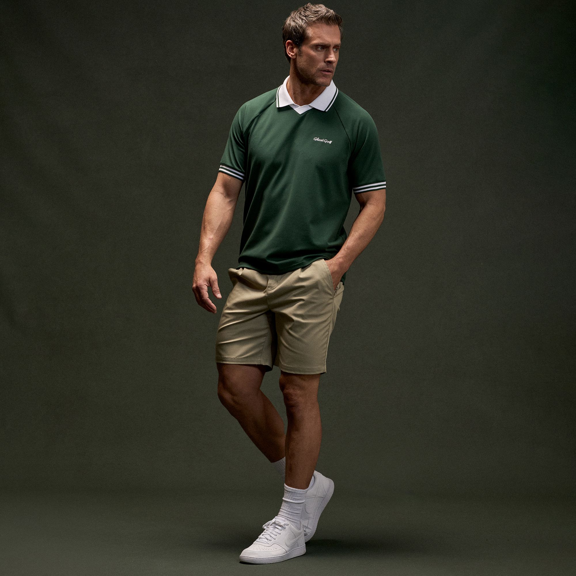 GHOST GOLF Men's Patrons Heritage Golf Polo product image