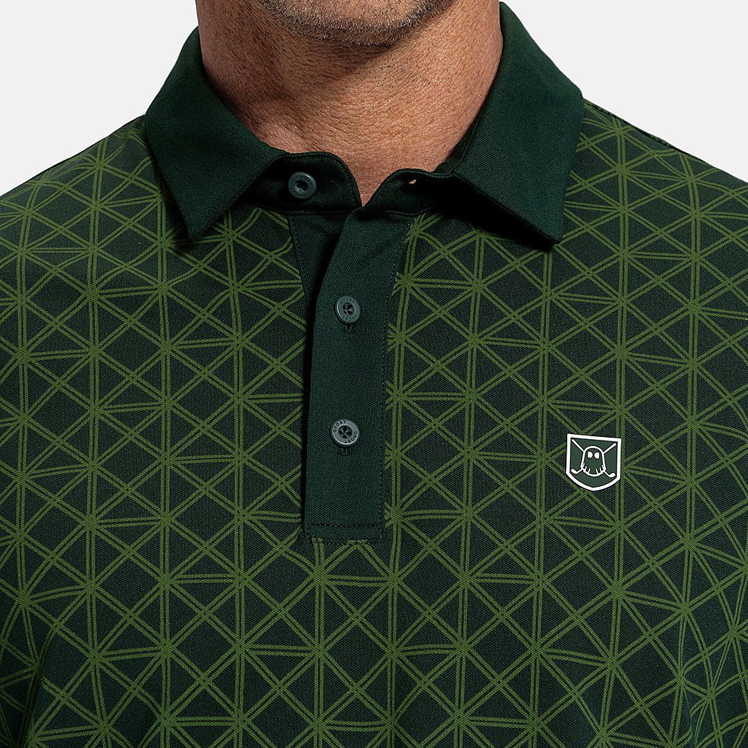 GHOST GOLF Men's Patrons Printed Golf Polo product image