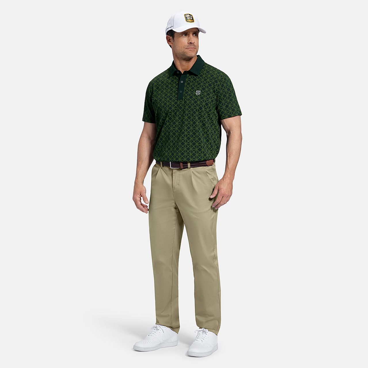 GHOST GOLF Men's Patrons Printed Golf Polo product image