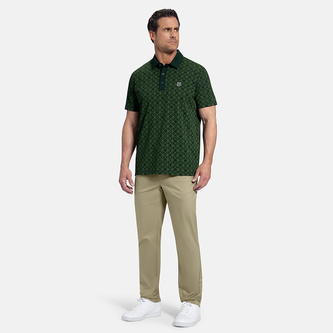 GHOST GOLF Men's Patrons Printed Golf Polo product image