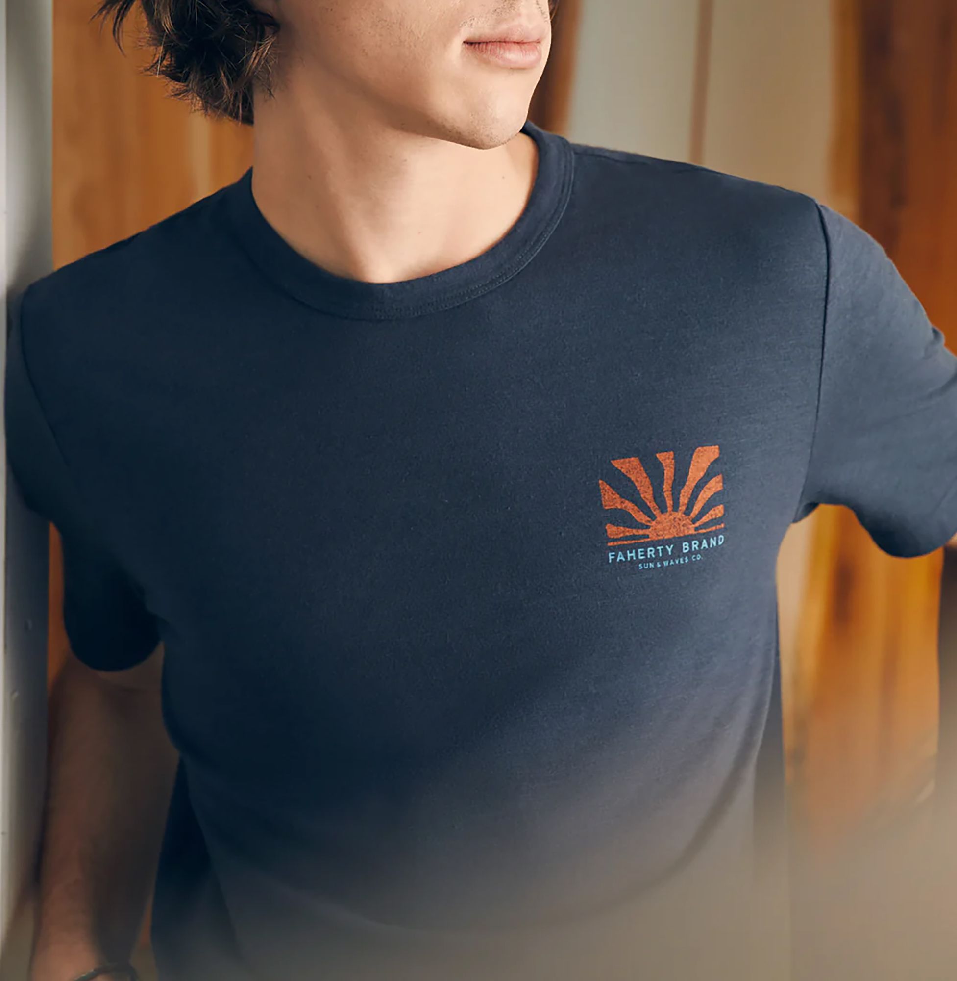 Faherty Men's Sunwashed Graphic T-Shirt product image