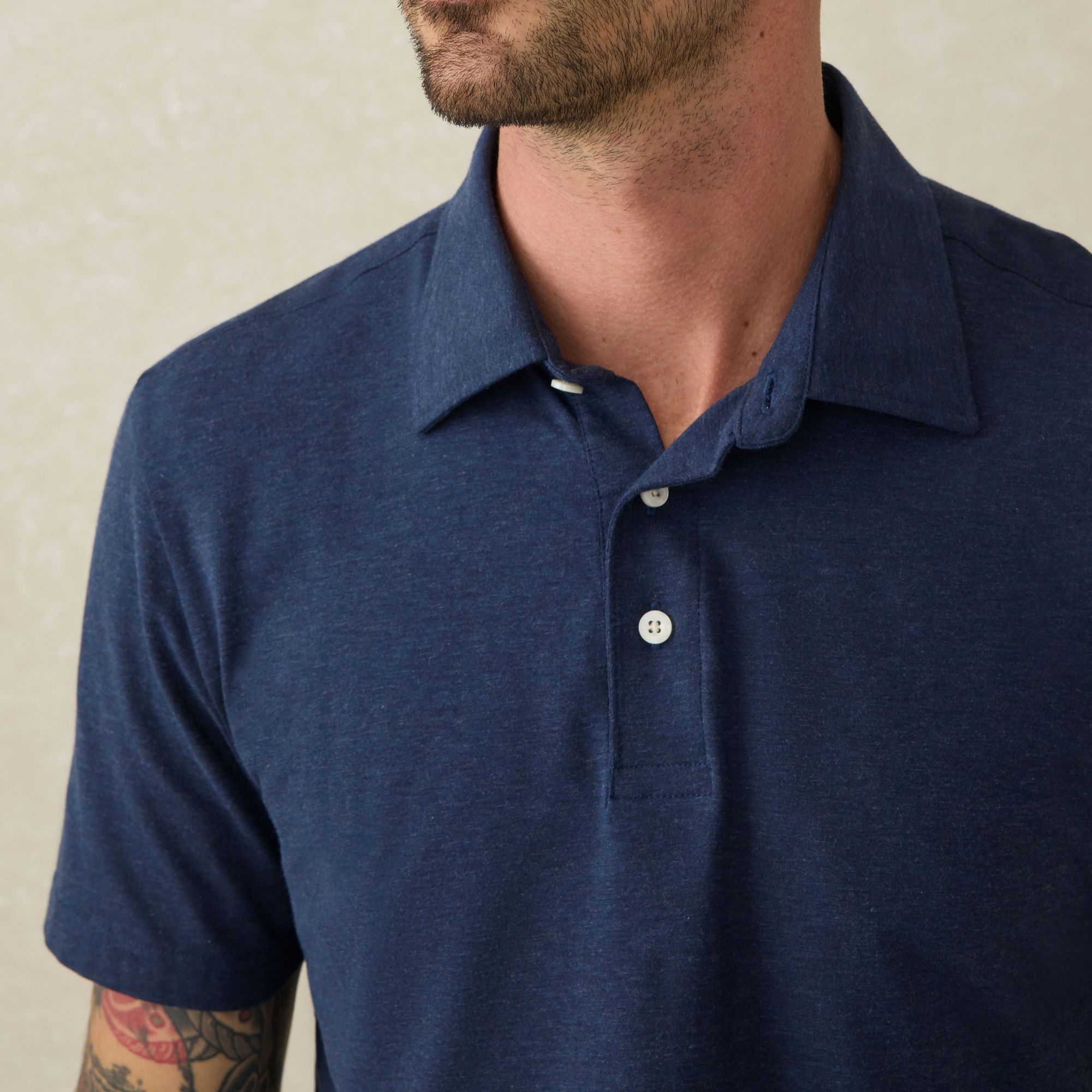 Faherty Men's Movement Short Sleeve Polo product image