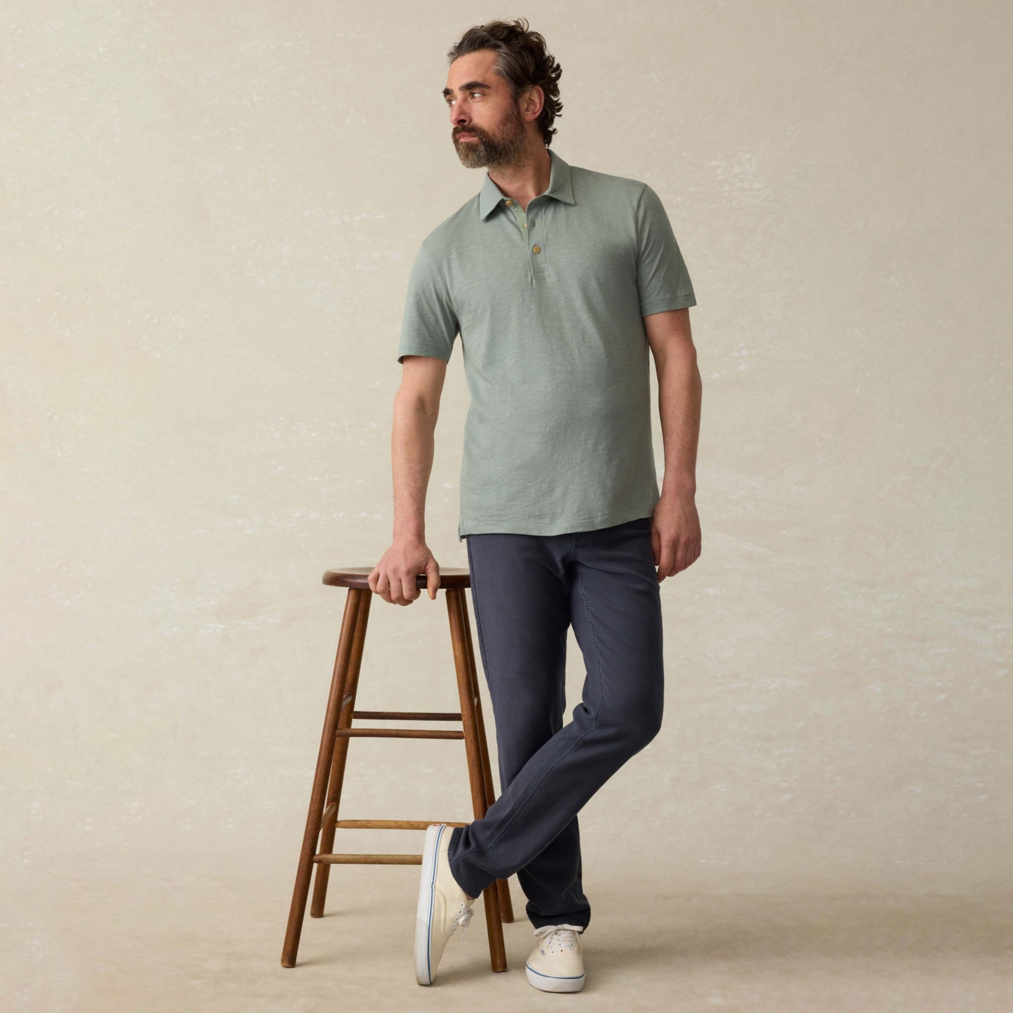 Faherty Men's Sunwashed Polo product image
