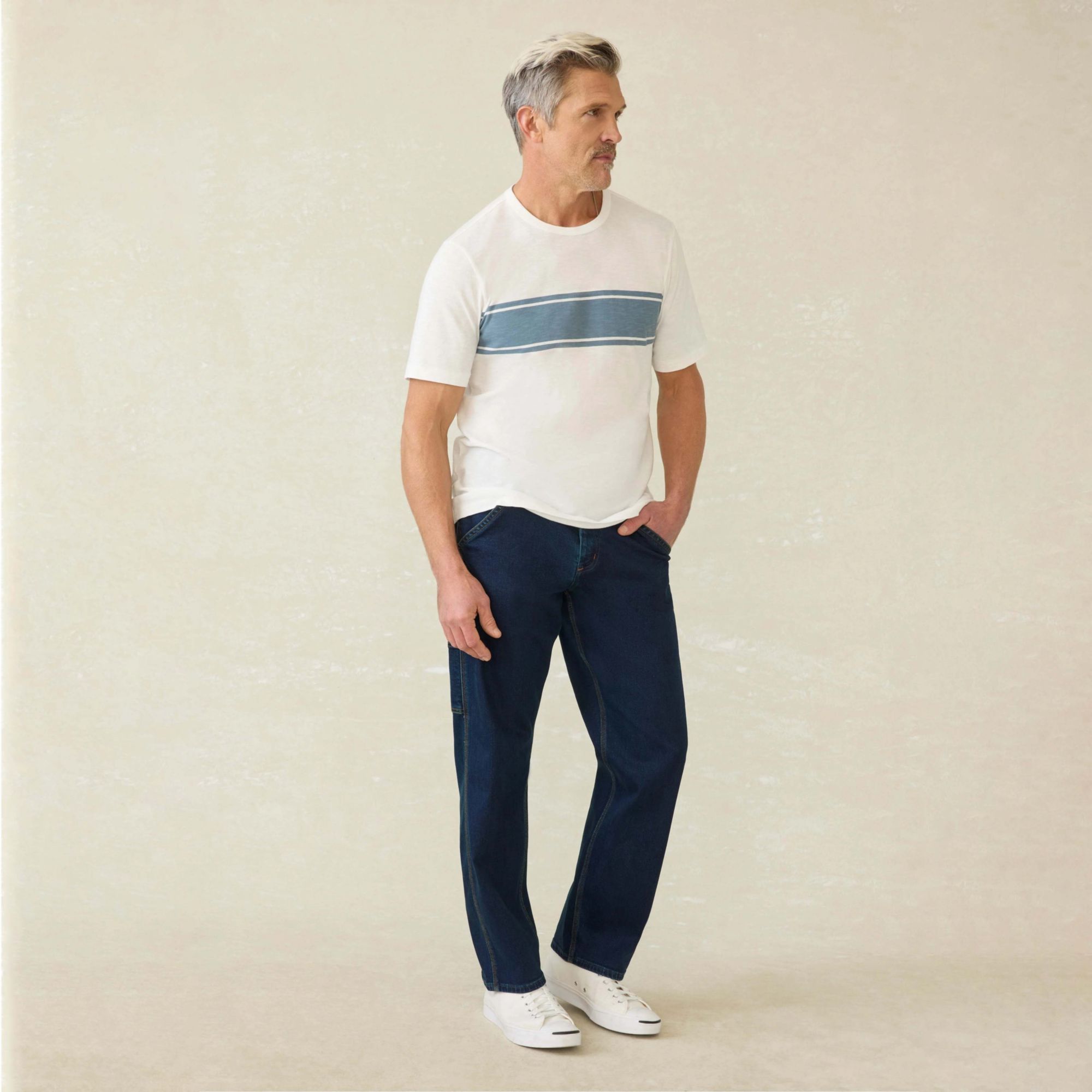 Faherty Men's Sunwashed Short Sleeve T-Shirt product image