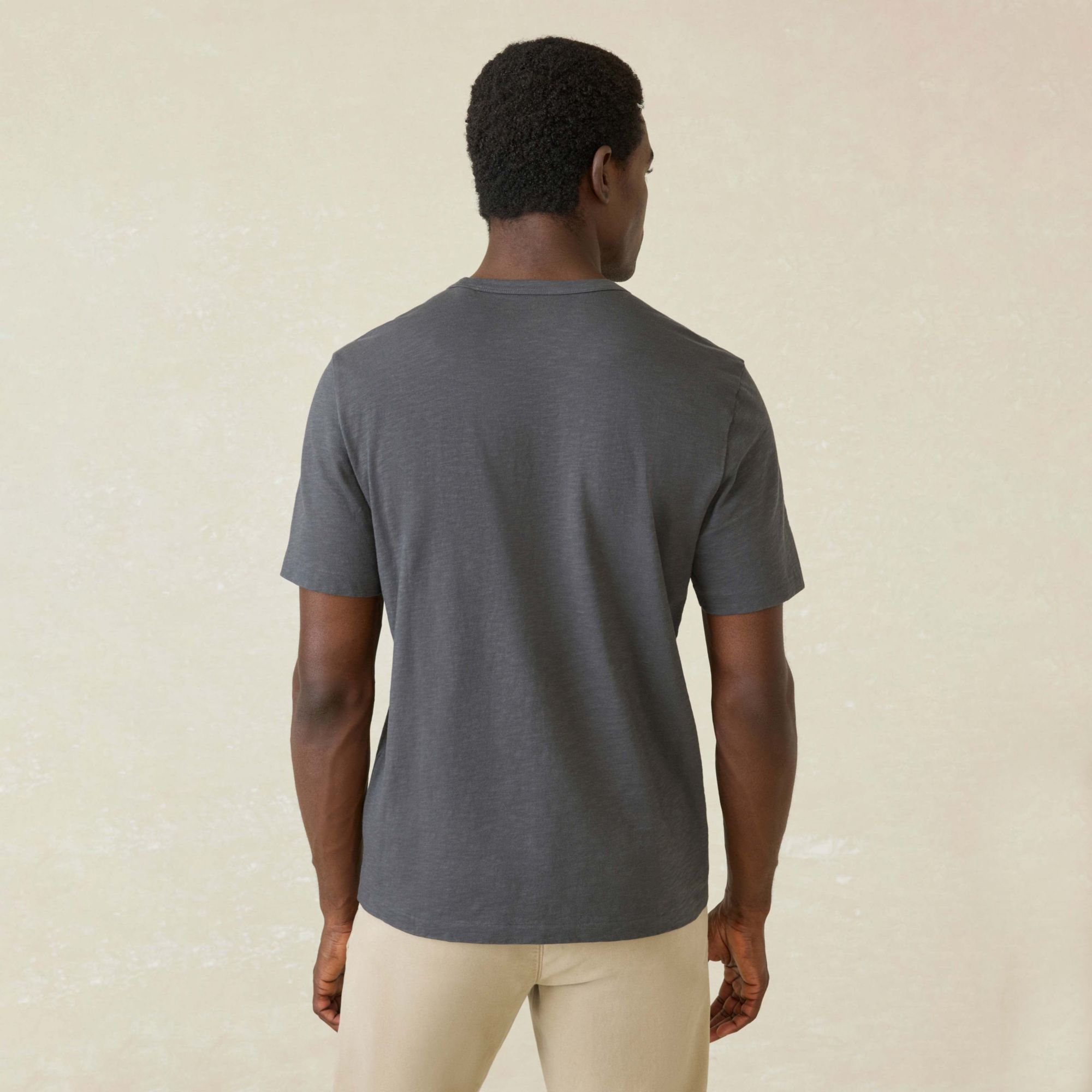 Faherty Men's Sunwashed Pocket Short Sleeve T-Shirt product image