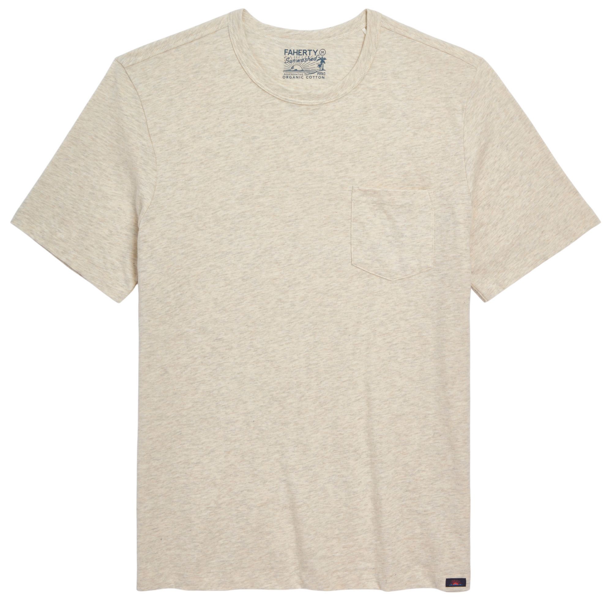Faherty Men's Sunwashed Pocket Short Sleeve T-Shirt product image