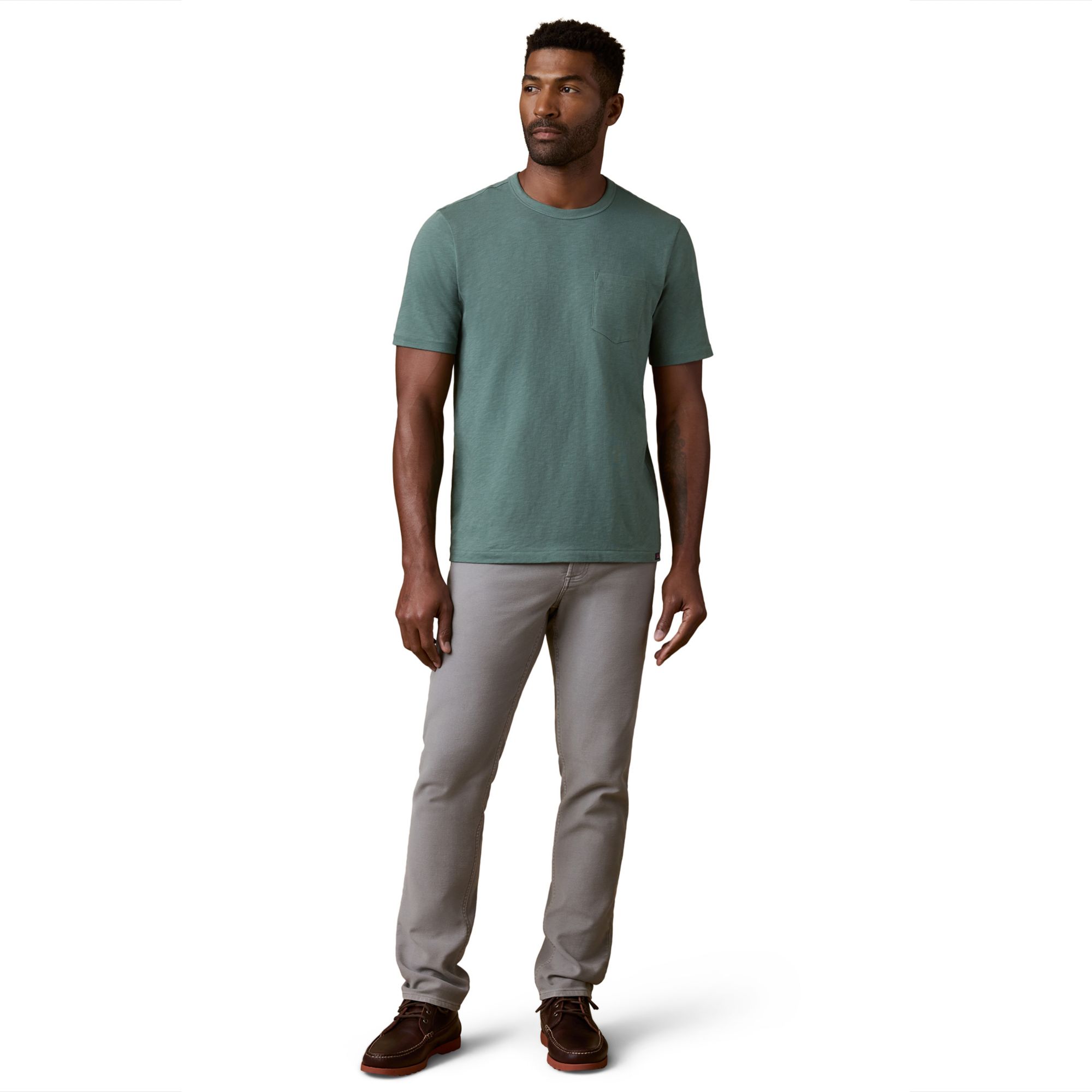 Faherty Men's Sunwashed Pocket Short Sleeve T-Shirt product image