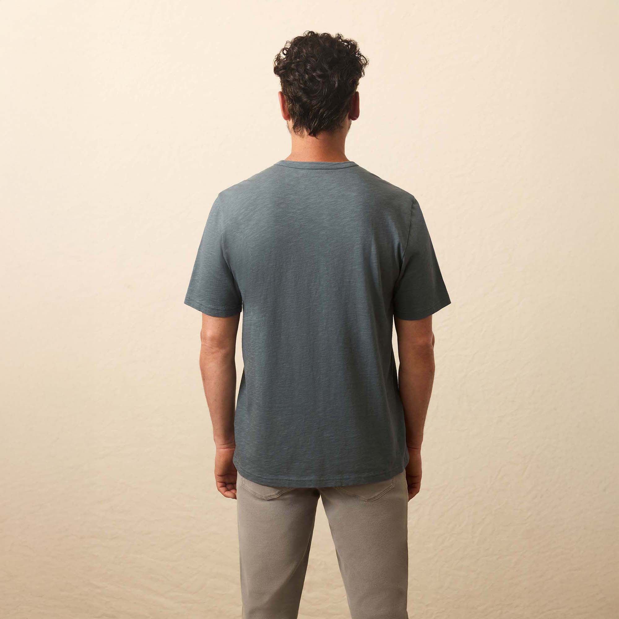 Faherty Men's Sunwashed Pocket Short Sleeve T-Shirt product image