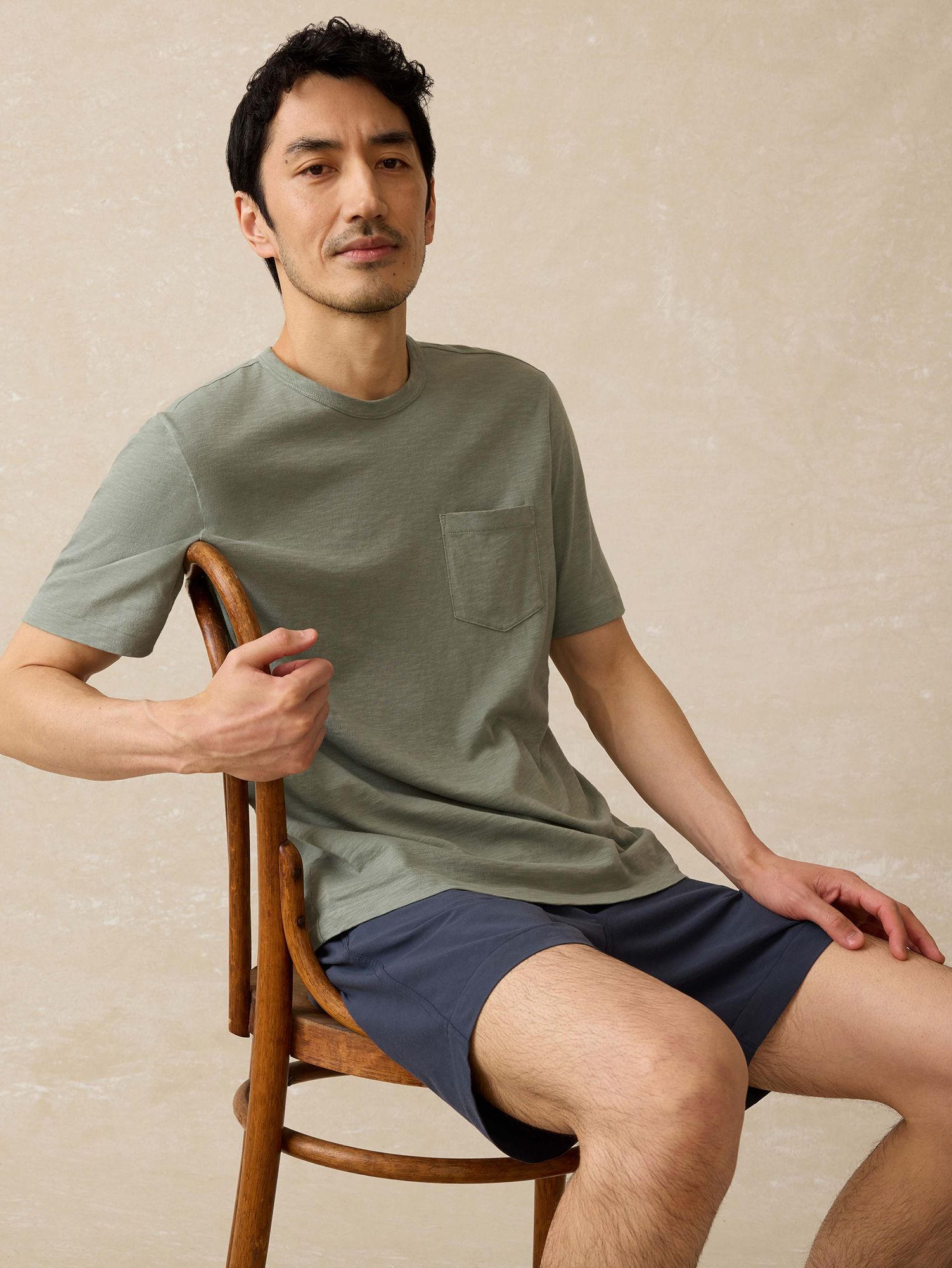 Faherty Men's Sunwashed Pocket Short Sleeve T-Shirt product image