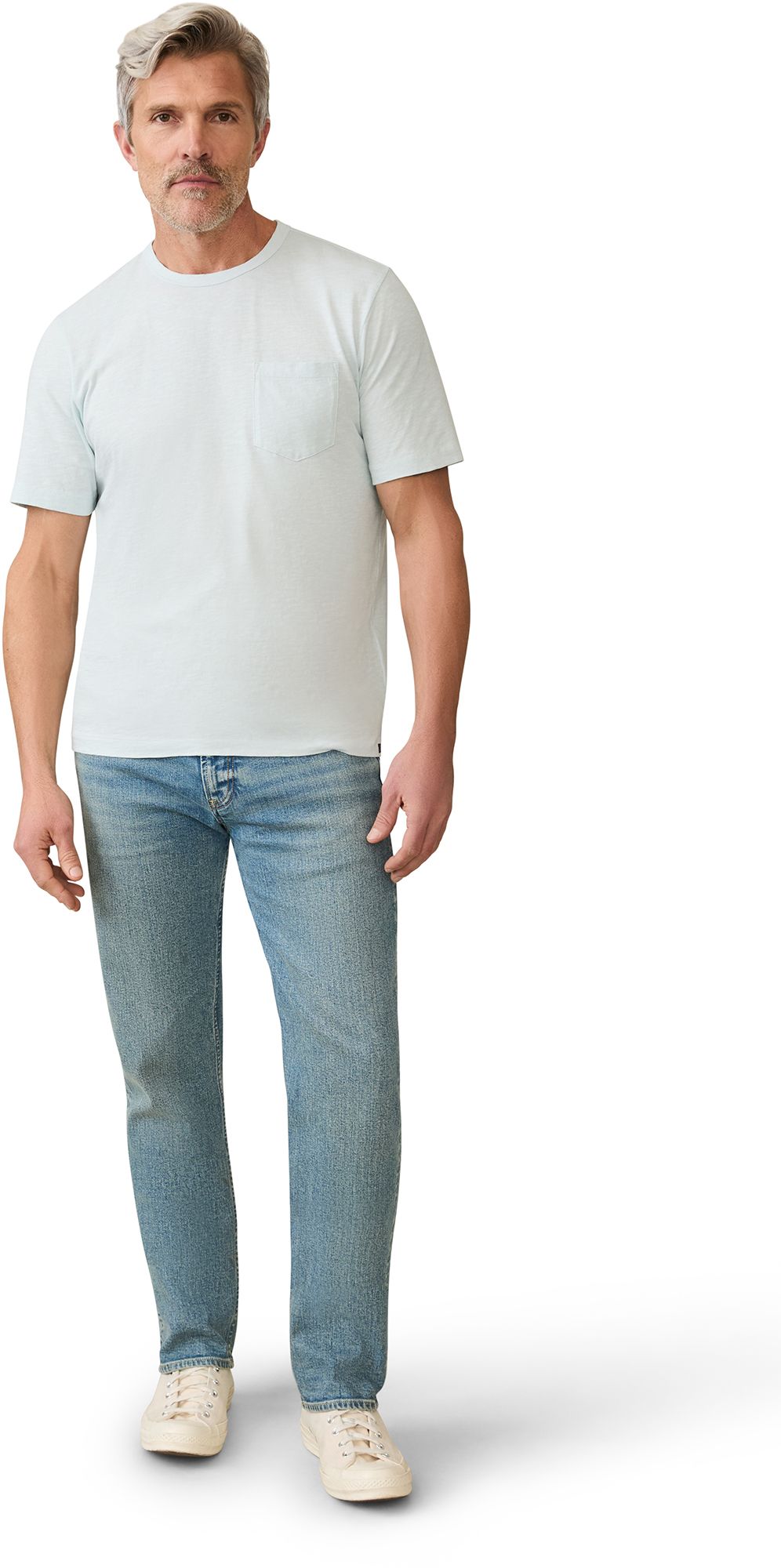 Faherty Men's Sunwashed Pocket Short Sleeve T-Shirt product image