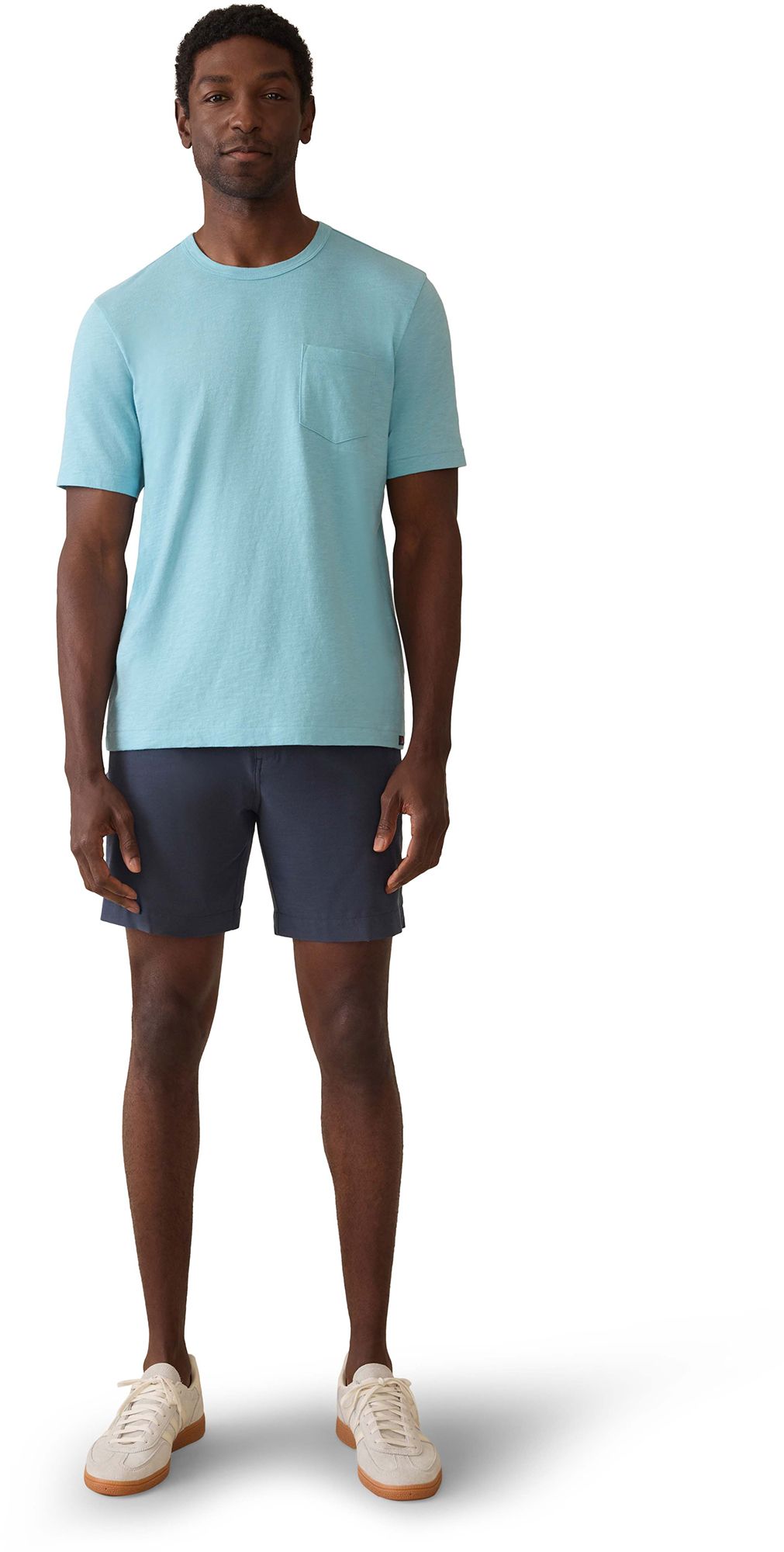 Faherty Men's Sunwashed Pocket Short Sleeve T-Shirt product image