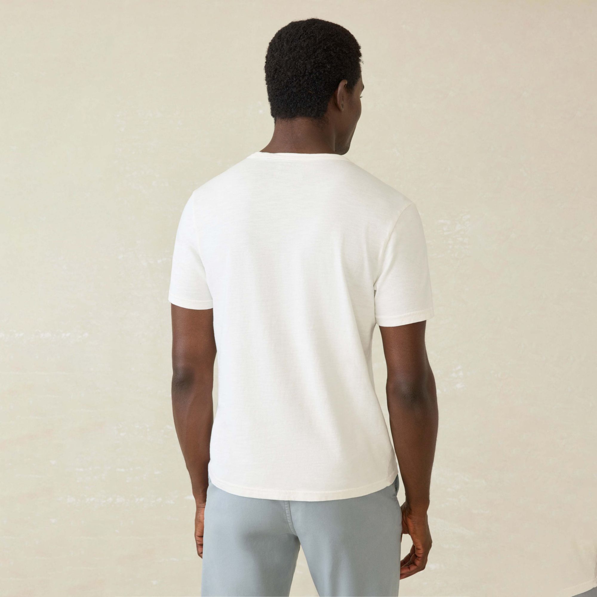 Faherty Men's Sunwashed Pocket Short Sleeve T-Shirt product image