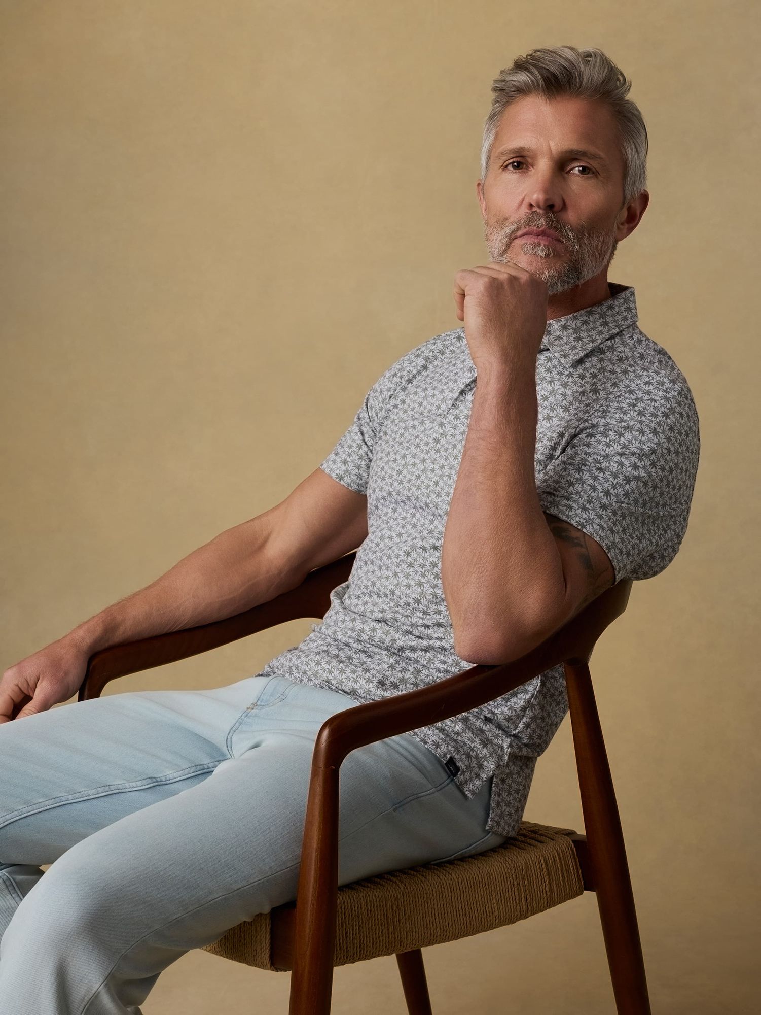 Faherty Men's Movement Pique Pocket Short Sleeve Polo product image