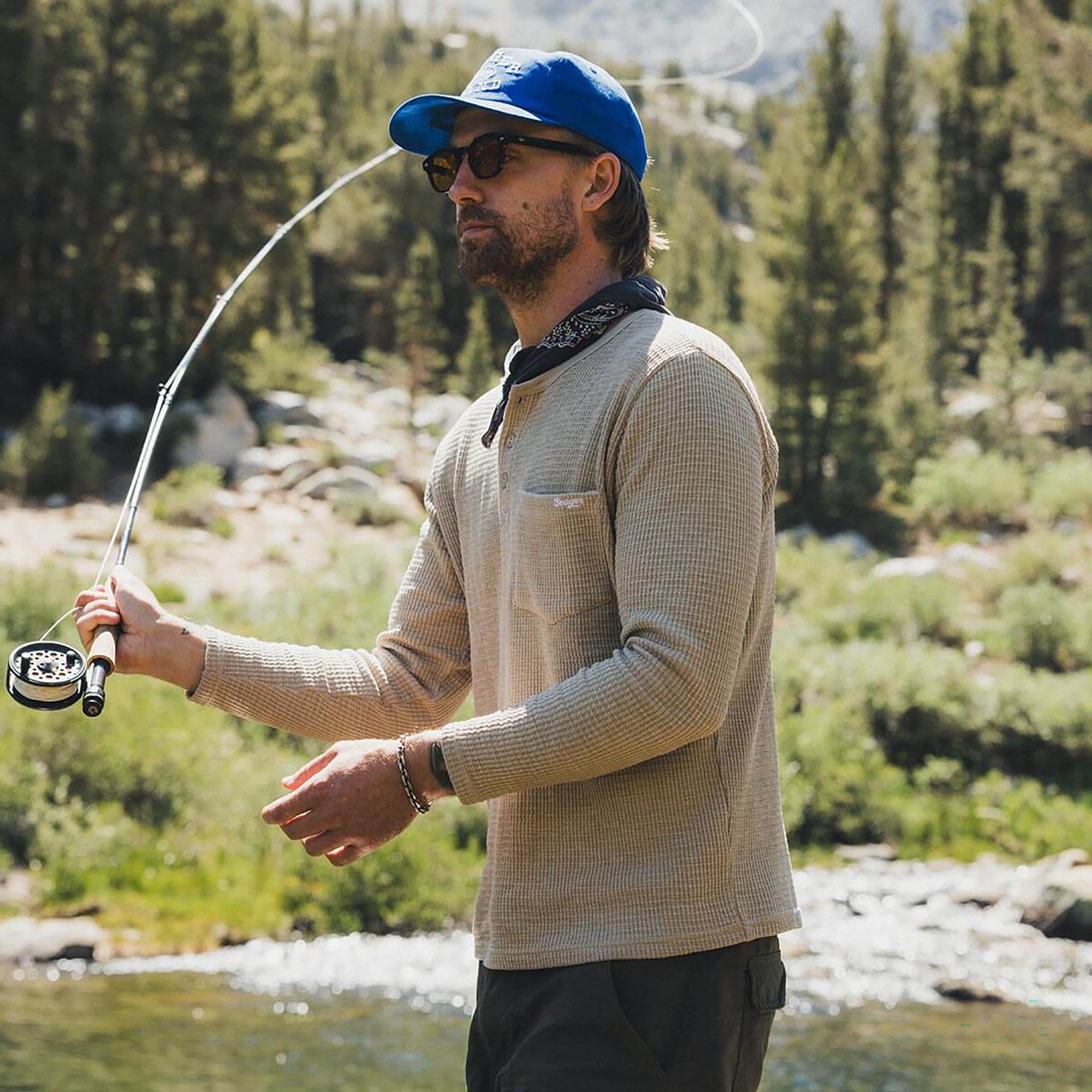 Seager Men's Sawpit Long Sleeve Henley product image
