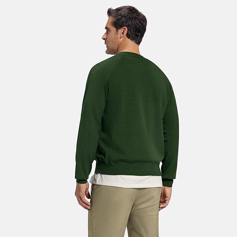 GHOST GOLF Men's Patrons Cardigan Golf Sweater product image