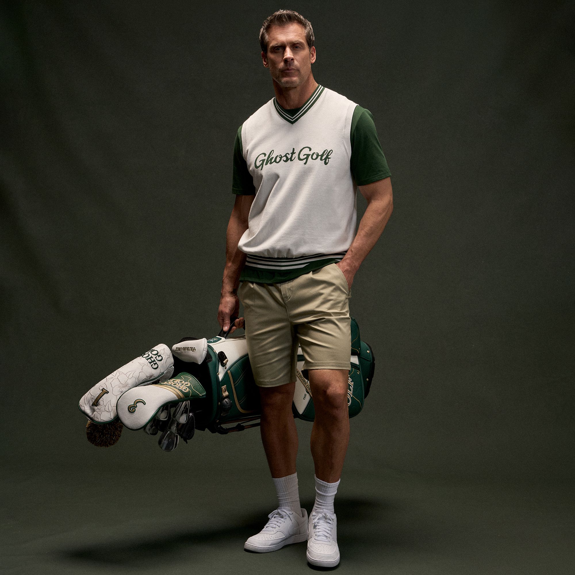 GHOST GOLF Men's Patrons Golf Sweater Vest product image