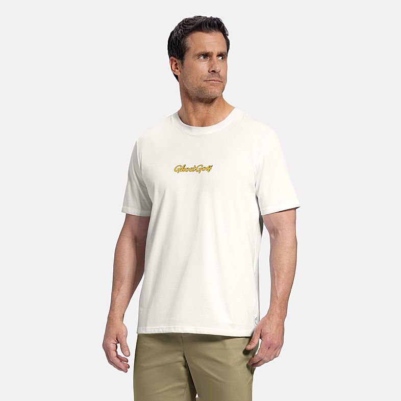 GHOST GOLF Men's Patrons Azalea Badge Golf T-Shirt product image
