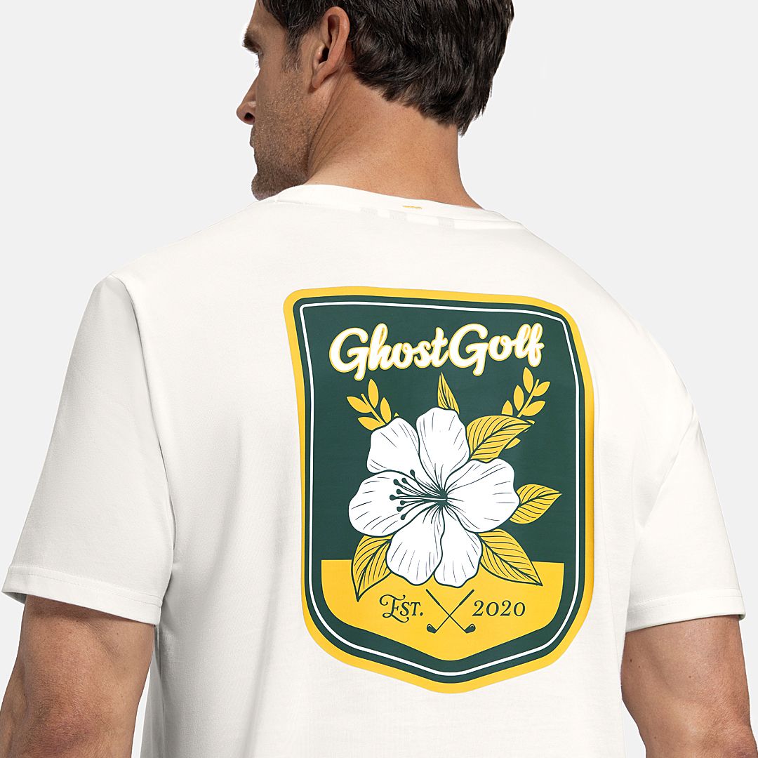 GHOST GOLF Men's Patrons Azalea Badge Golf T-Shirt product image