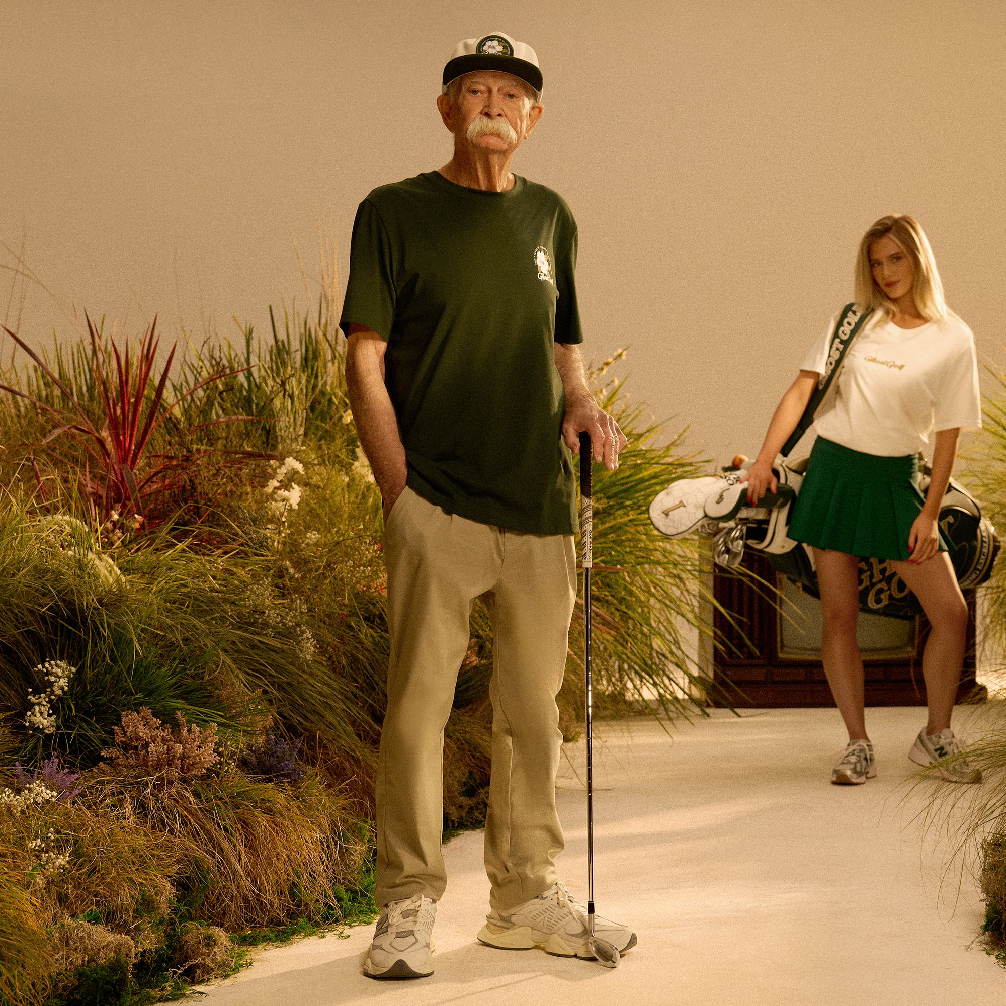 GHOST GOLF Men's Patrons Azalea Golf T-Shirt product image