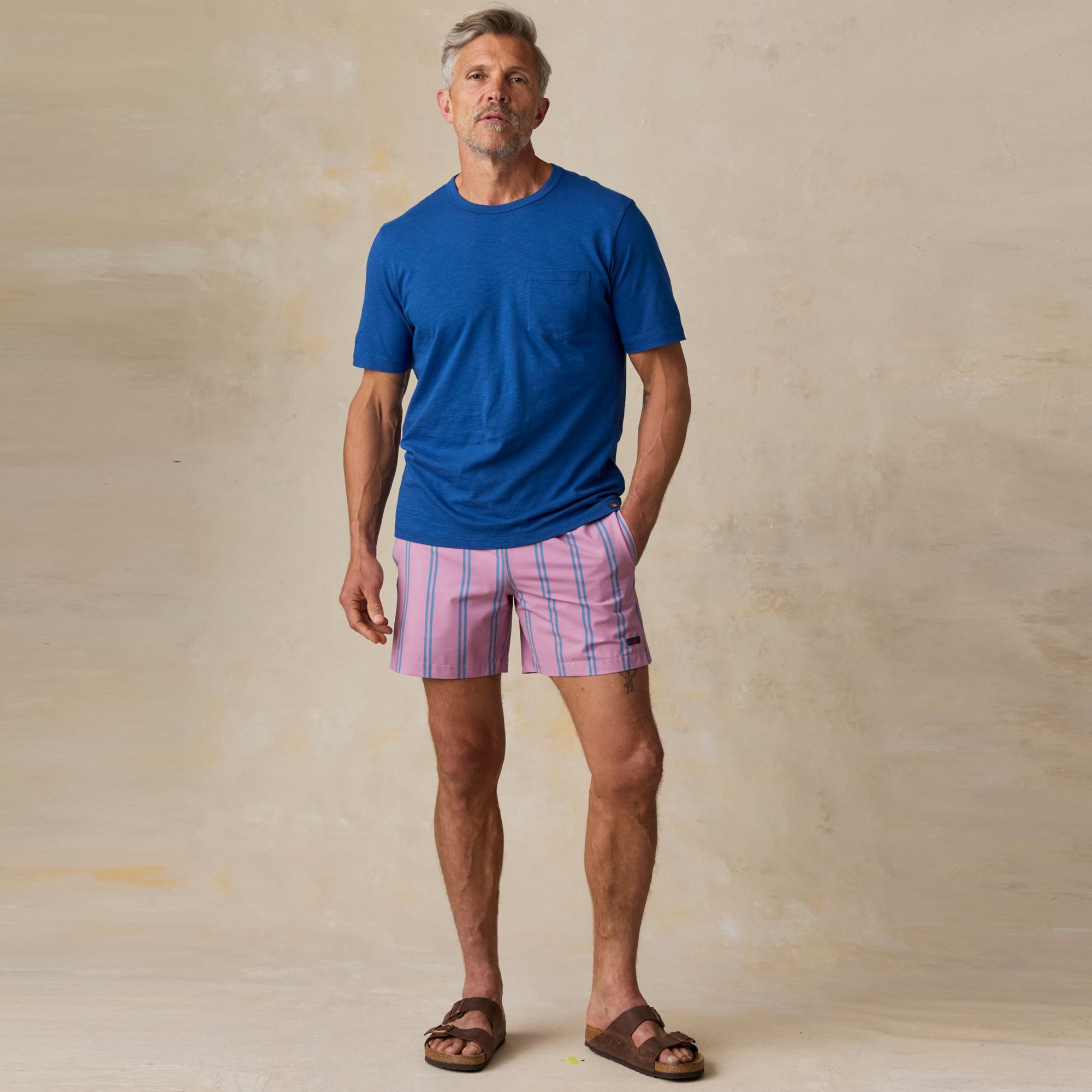 Faherty  Men's Sunwashed Short Sleeve Graphic Pockt T-shirt product image