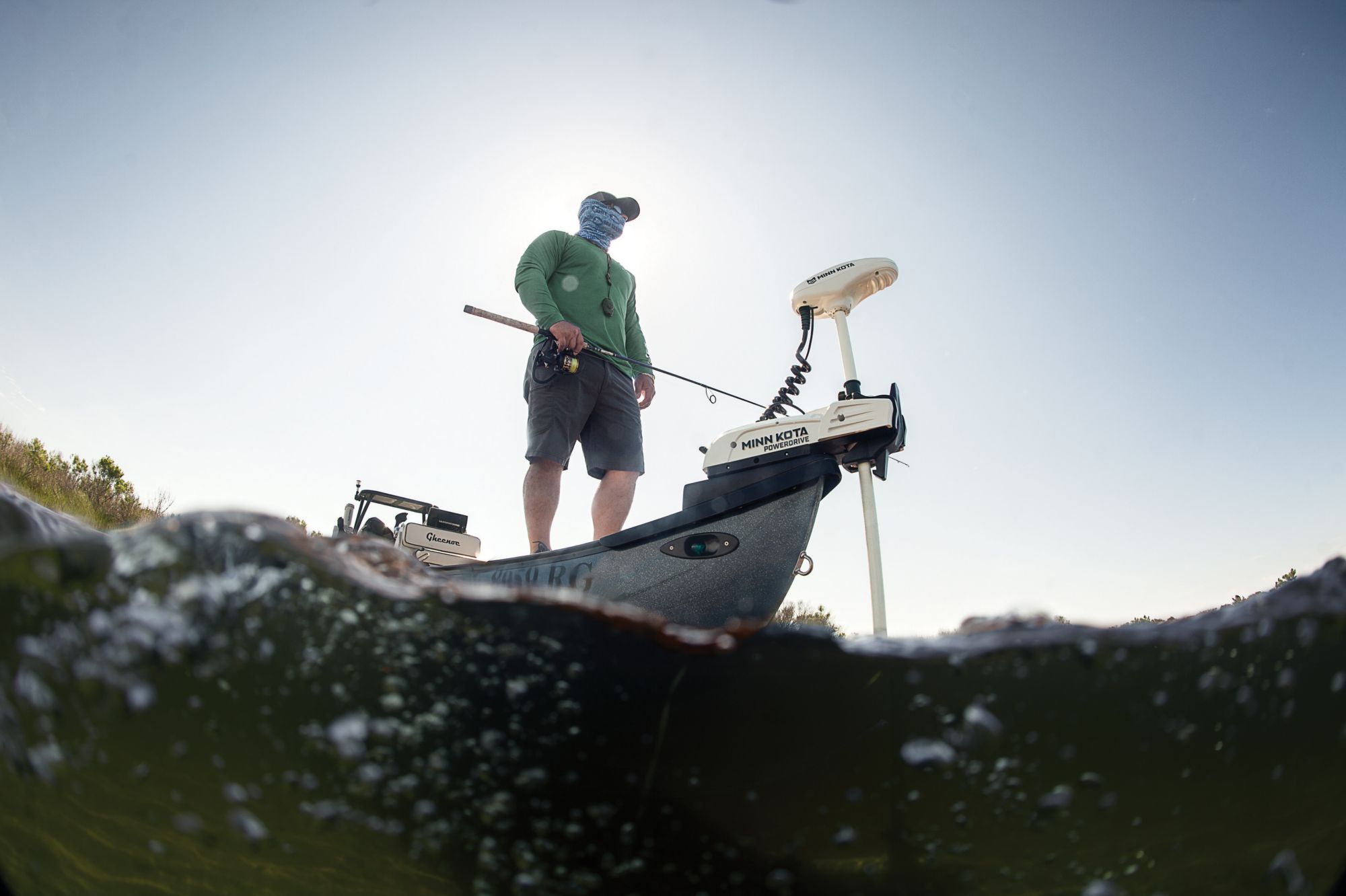 Minn Kota Riptide PowerDrive Saltwater Bow Mount Trolling Motor product image