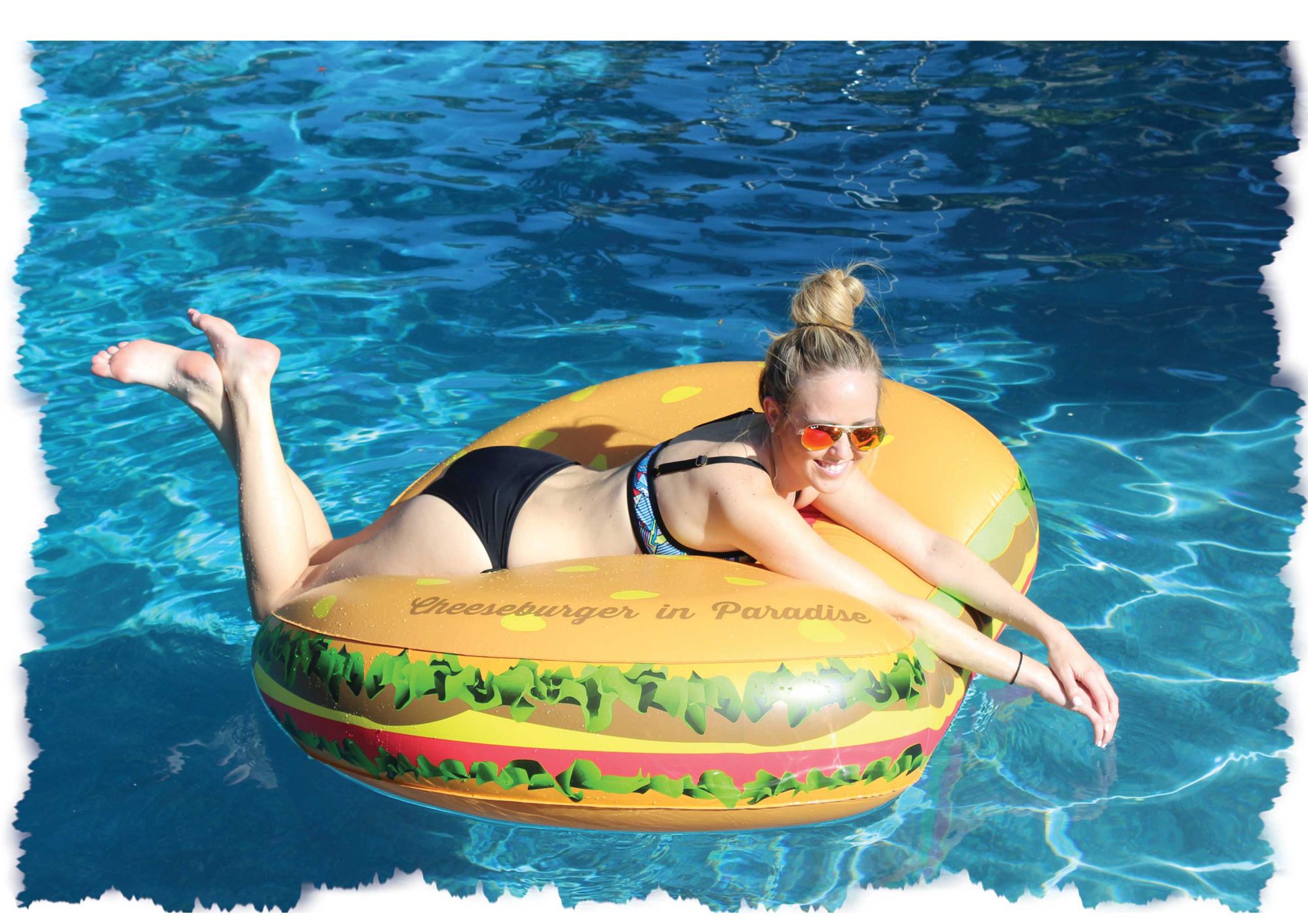 Margaritaville Cheeseburger in Paradise Pool Float