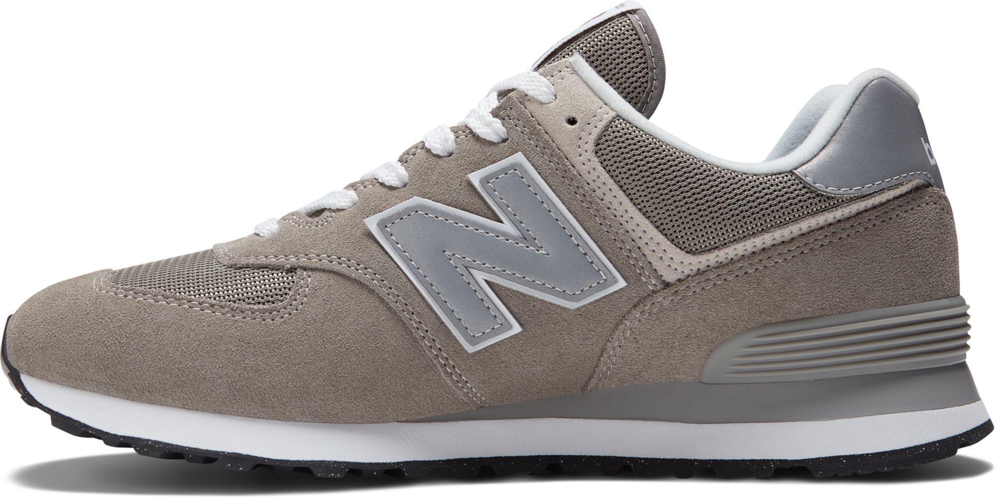 New Balance Men's 574 Core Shoes - Grey- Medium/D