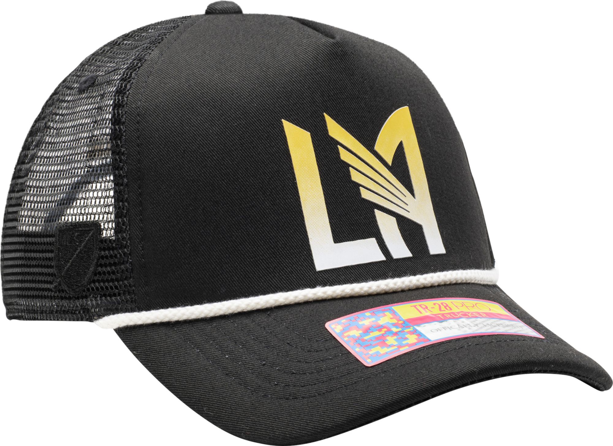 Fan Ink Adult Los Angeles FC Atmosphere Black Trucker Hat product image