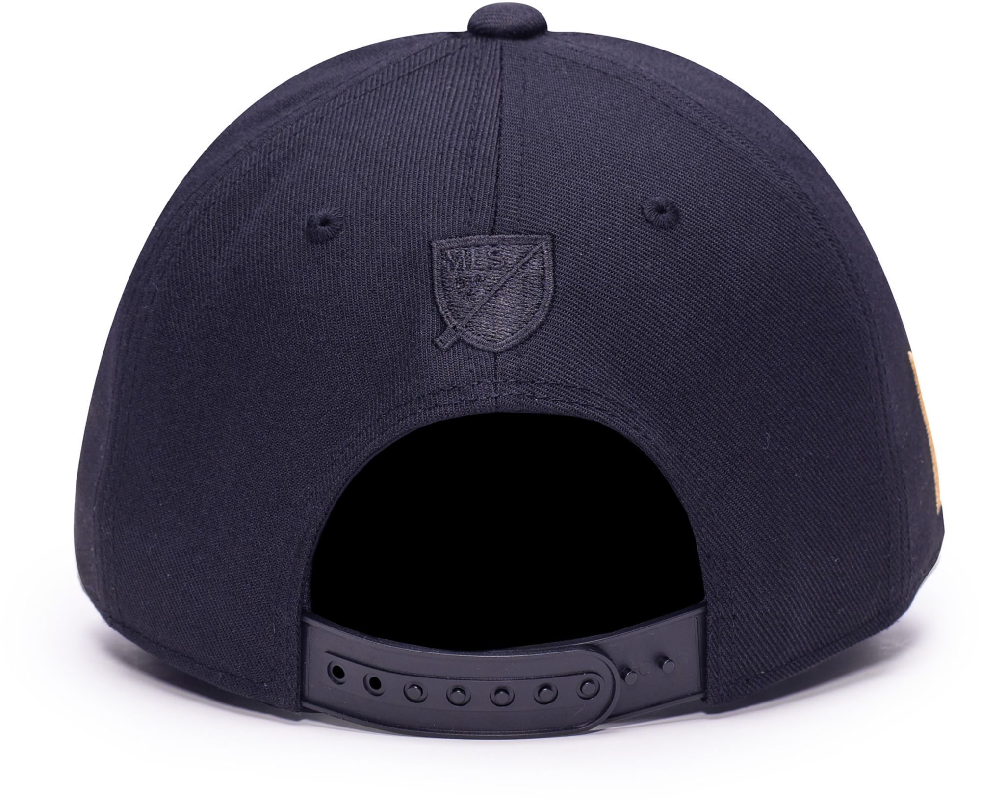 Fan Ink Men's Los Angeles FC Black Maverick Adjustable Trucker Hat product image