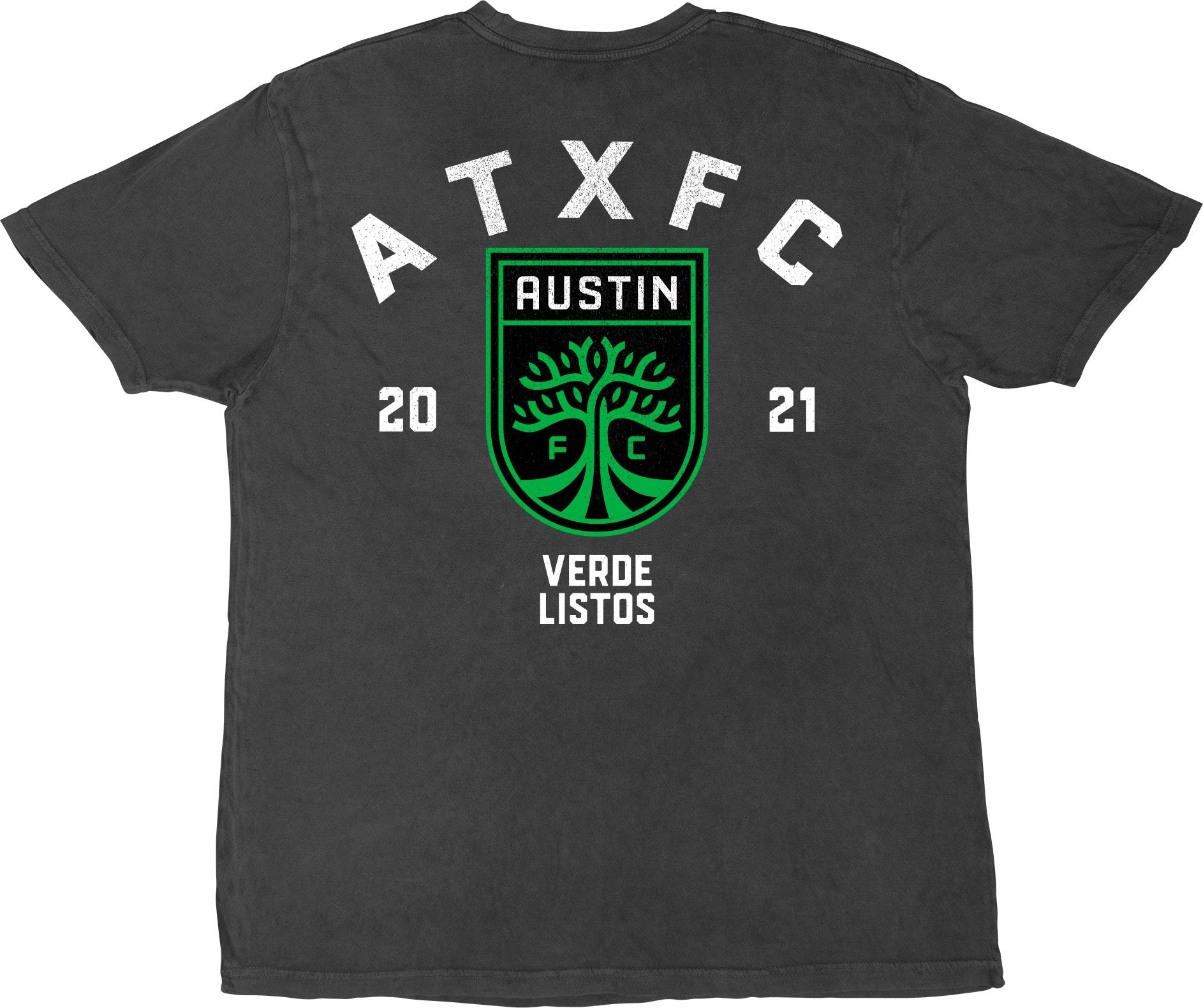 Stadium Essentials Men's Austin FC Vintage Black 'Get Back' T-Shirt product image