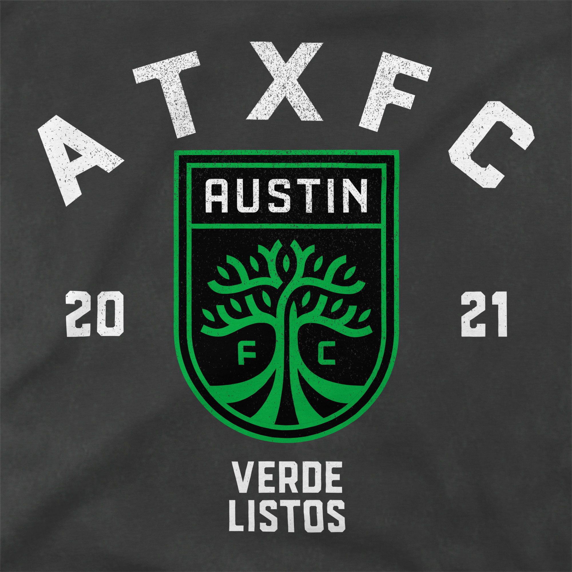 Stadium Essentials Men's Austin FC Vintage Black 'Get Back' T-Shirt product image