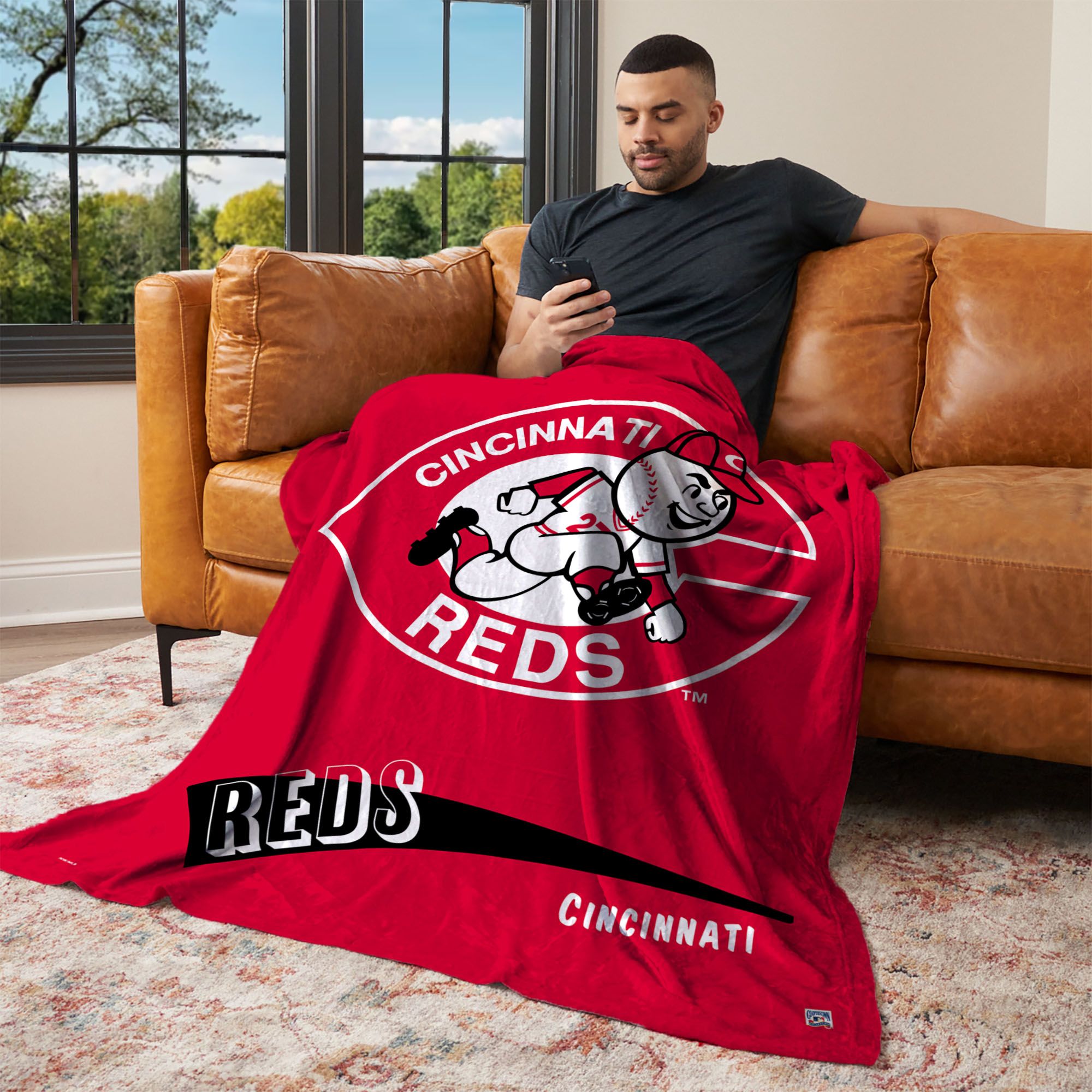 Northwest Cincinnati Reds City Connect Throwback Silk Touch product image