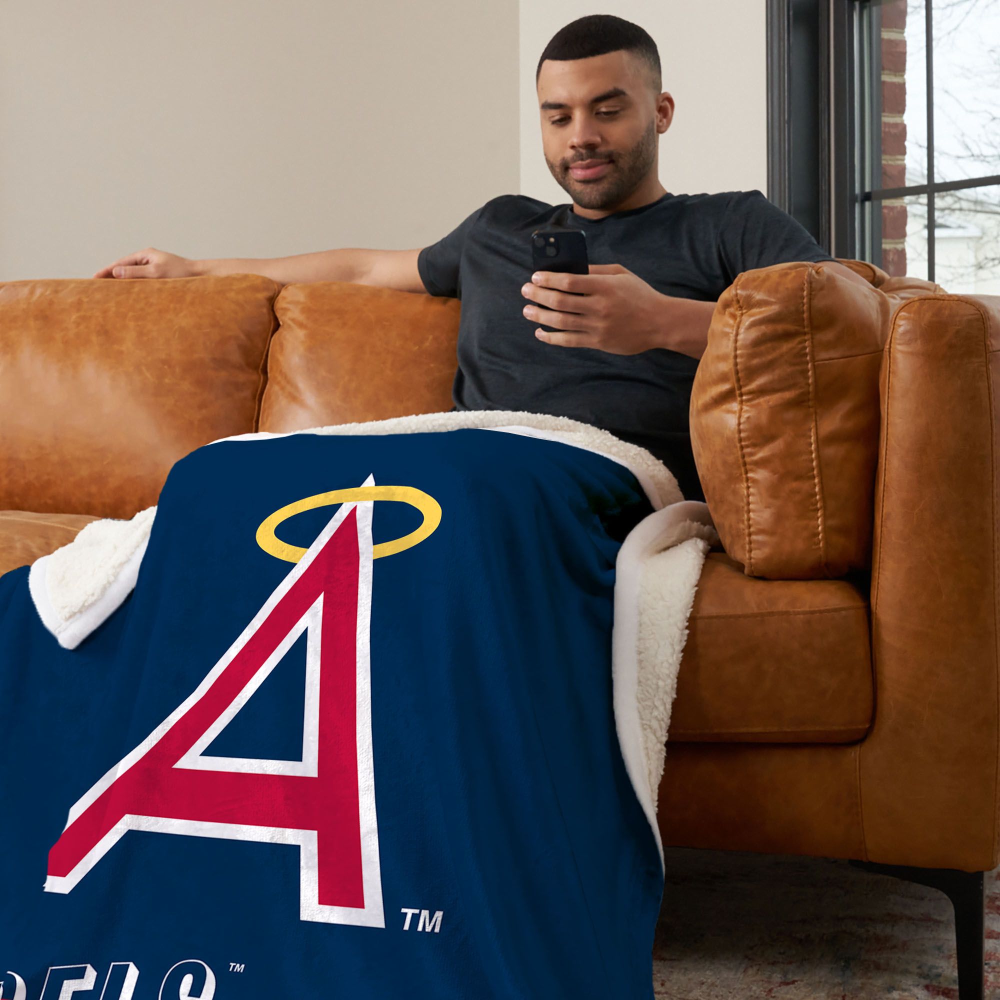 Northwest Los Angeles Angels City Connect Throwback Shrpa Throw product image