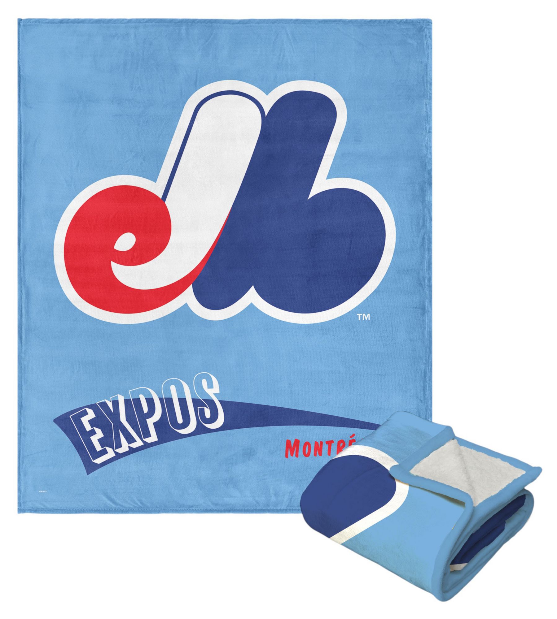 Northwest Montreal Expos City Connect Throwback Shrpa Throw product image