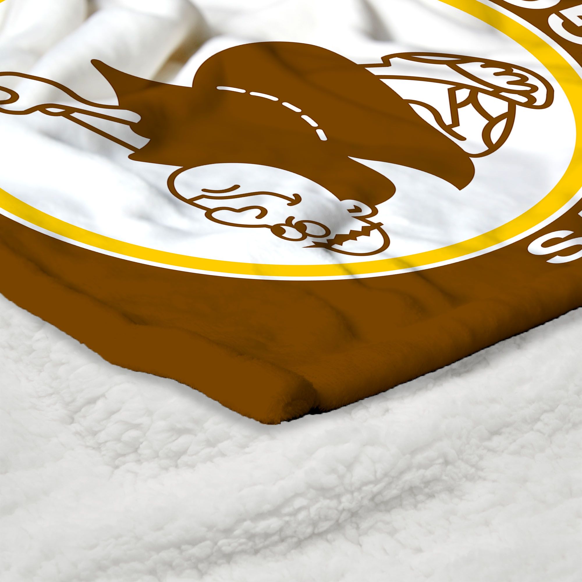 Northwest San Diego Padres City Connect Throwback Shrpa Throw product image