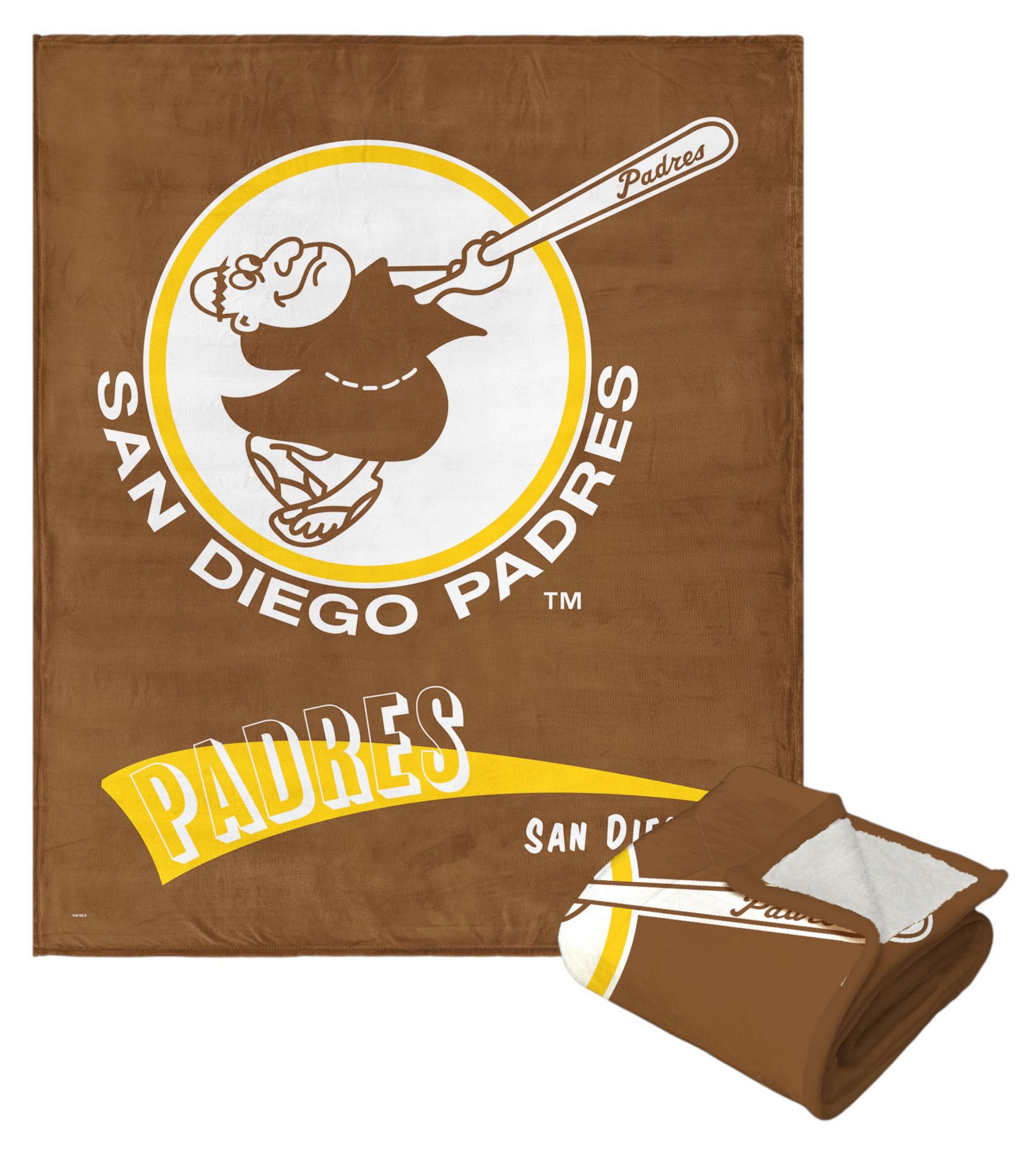 Northwest San Diego Padres City Connect Throwback Shrpa Throw product image
