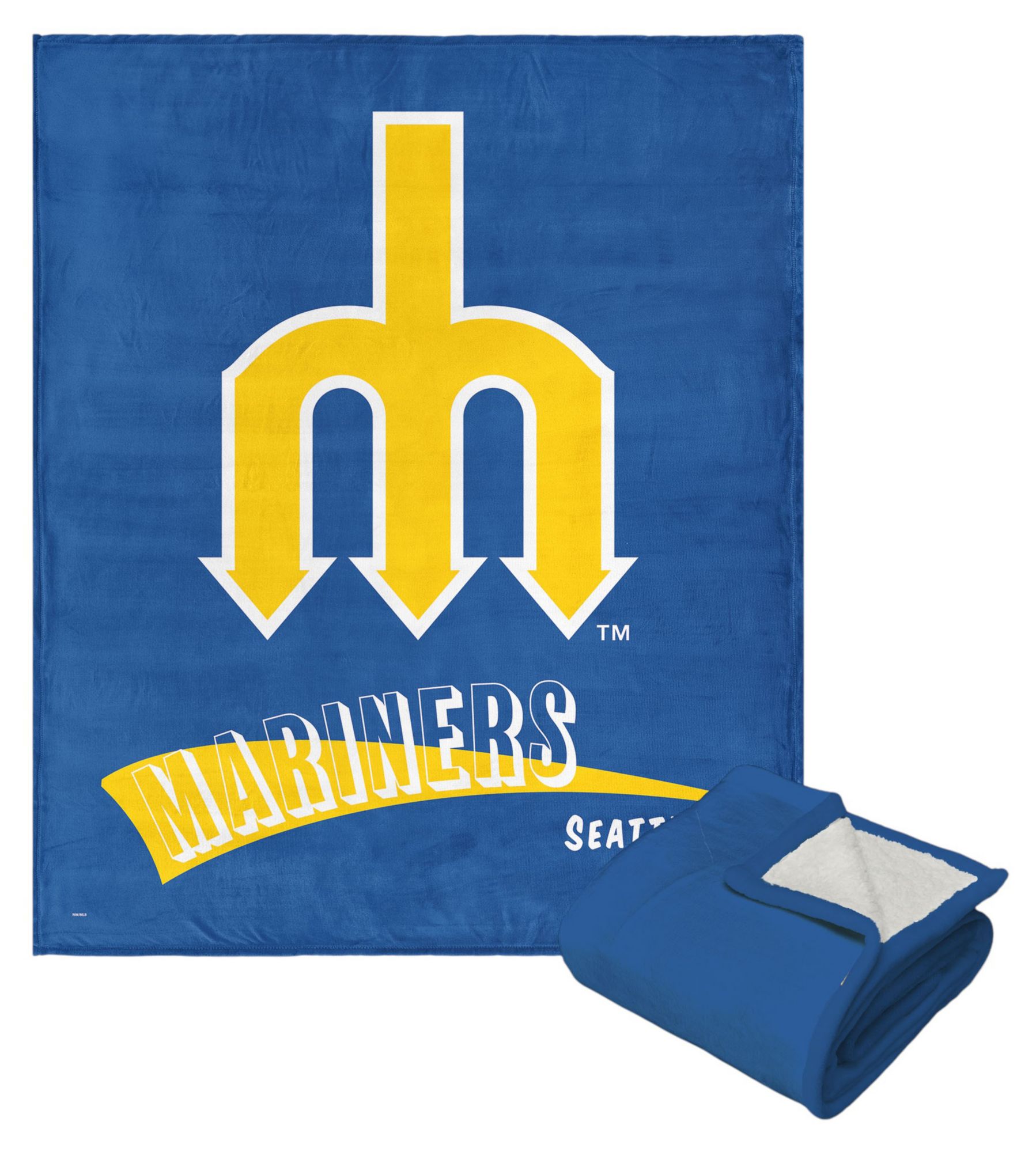 Northwest Seattle Mariners City Connect Throwback Shrpa Throw product image