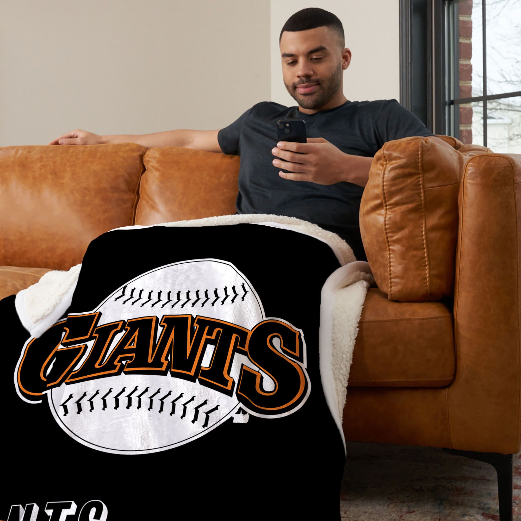 Northwest San Francisco Giants City Connect Throwback Shrpa Throw product image