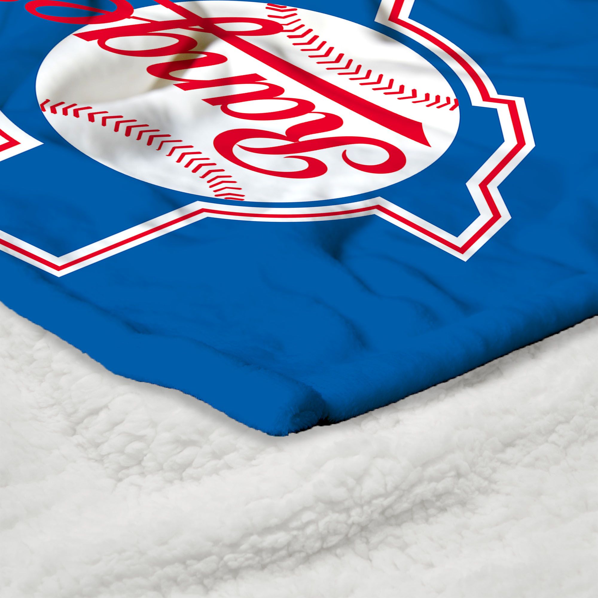Northwest Texas Rangers City Connect Throwback Shrpa Throw product image
