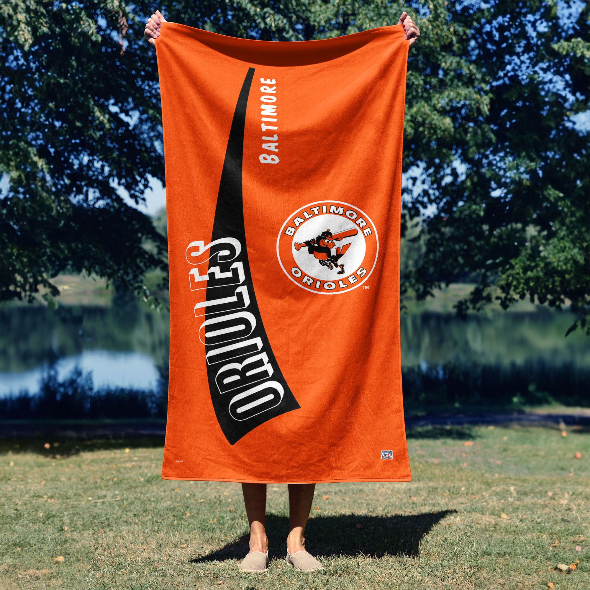 Northwest Baltimore Orioles City Connect Throwback Pool Towel product image