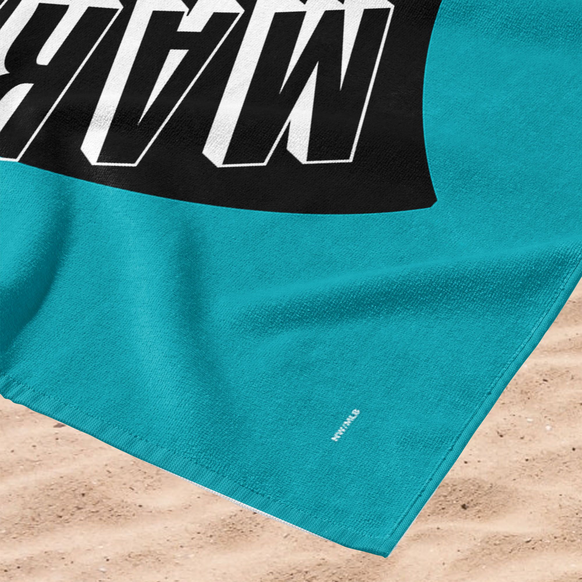 Northwest Miami Marlins City Connect Throwback Pool Towel product image