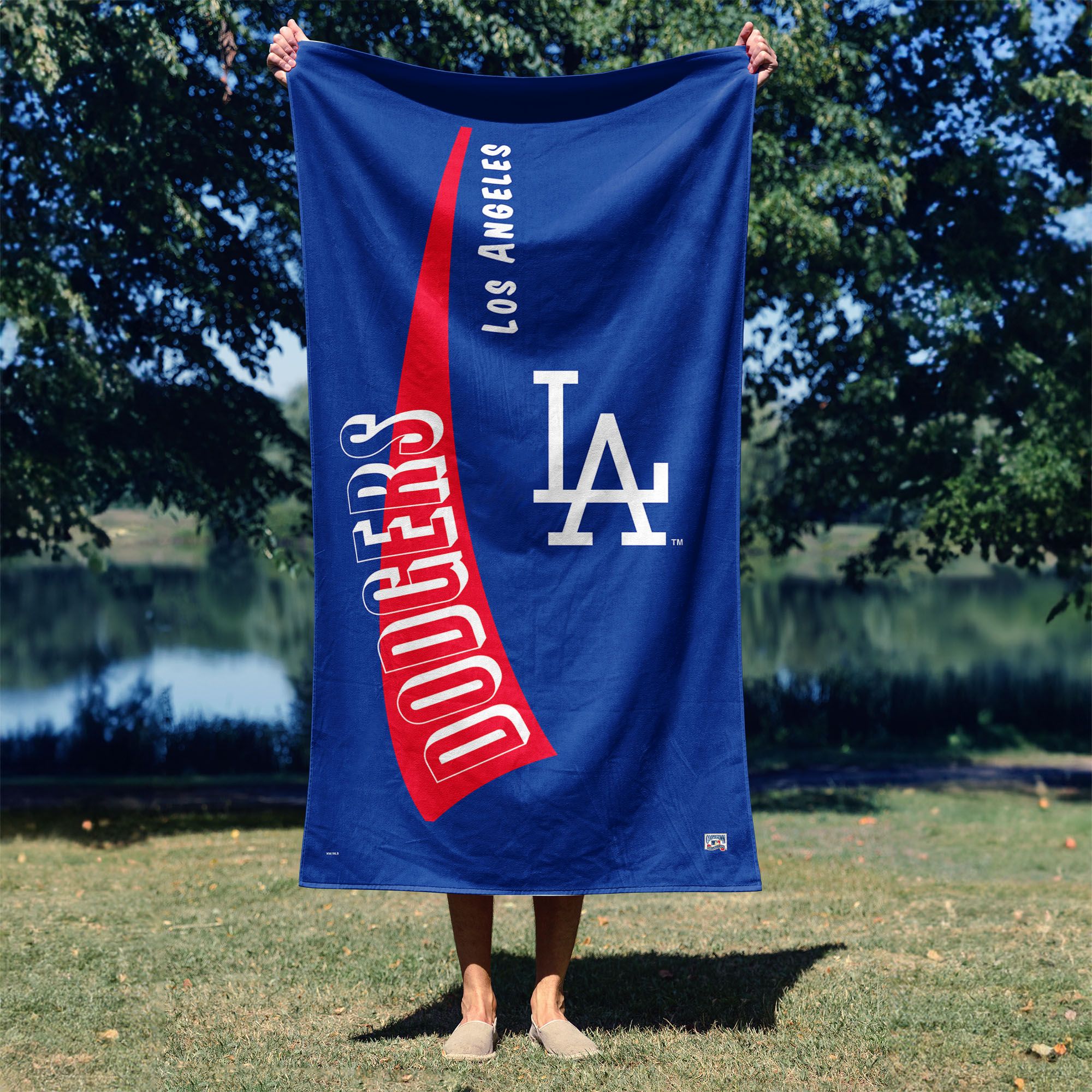Northwest Los Angeles Dodgers City Connect Throwback Pool Towel product image