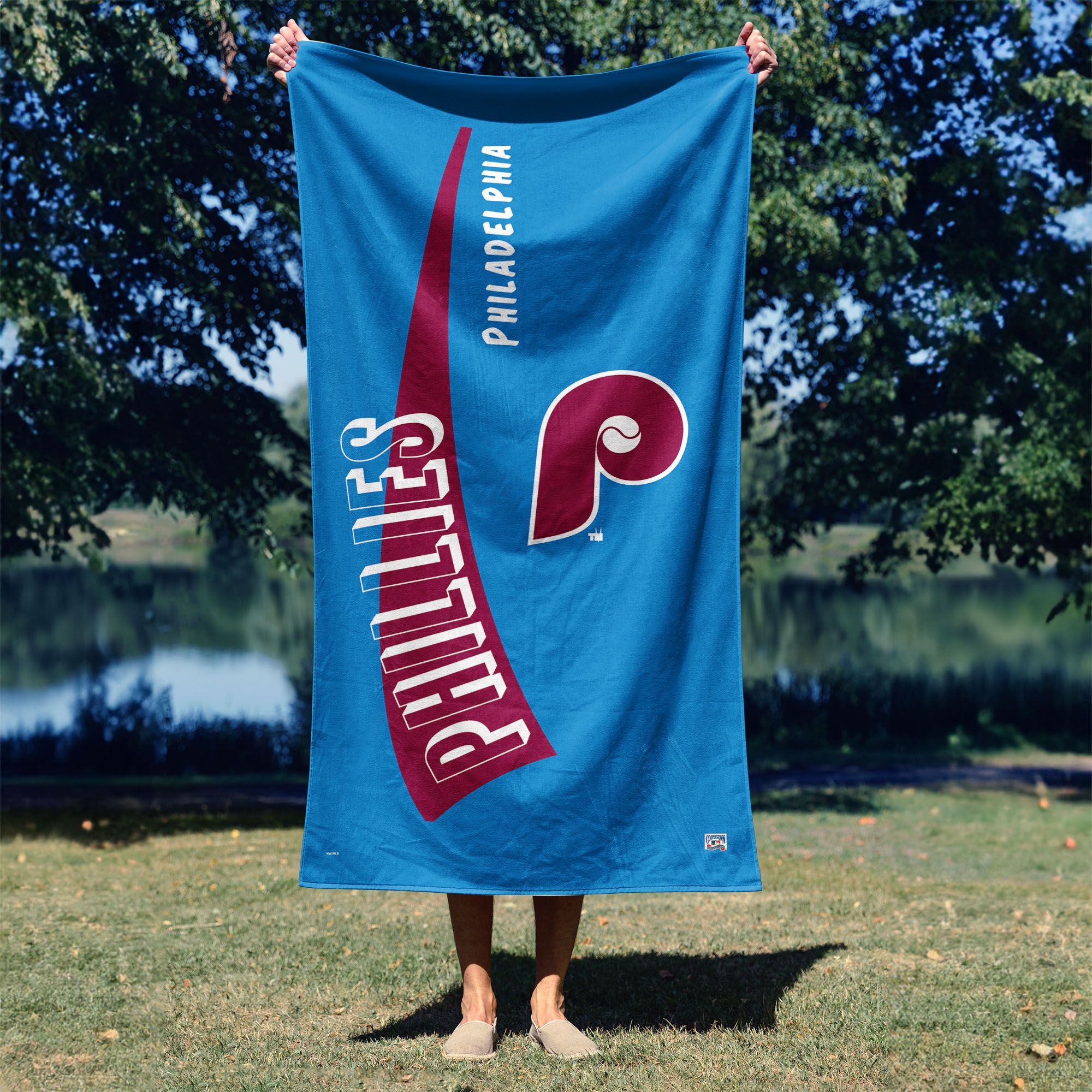Northwest Philadelphia Phillies City Connect Throwback Pool Towel product image
