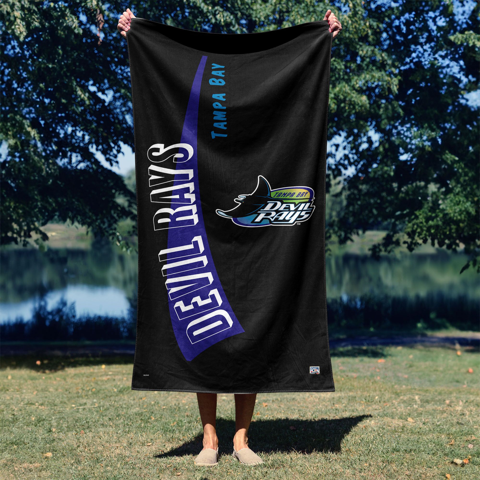 Northwest Tampa Bay Rays City Connect Throwback Pool Towel product image