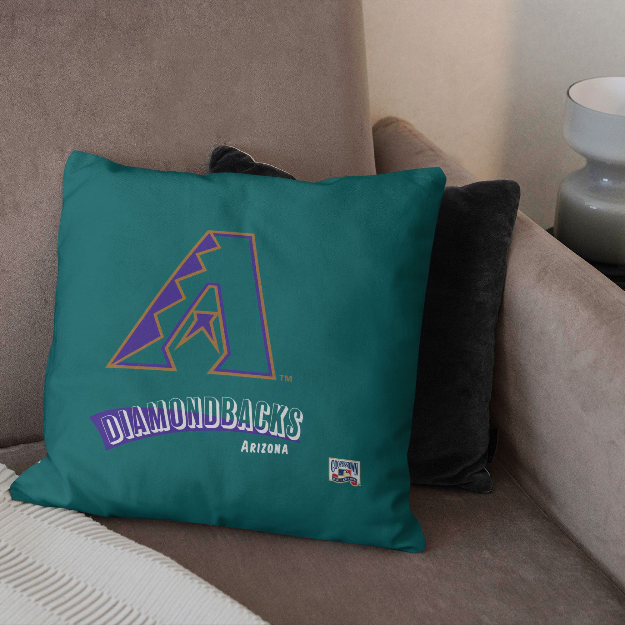 Northwest Arizona Diamondbacks City Connect Throwback Throw Pillow product image