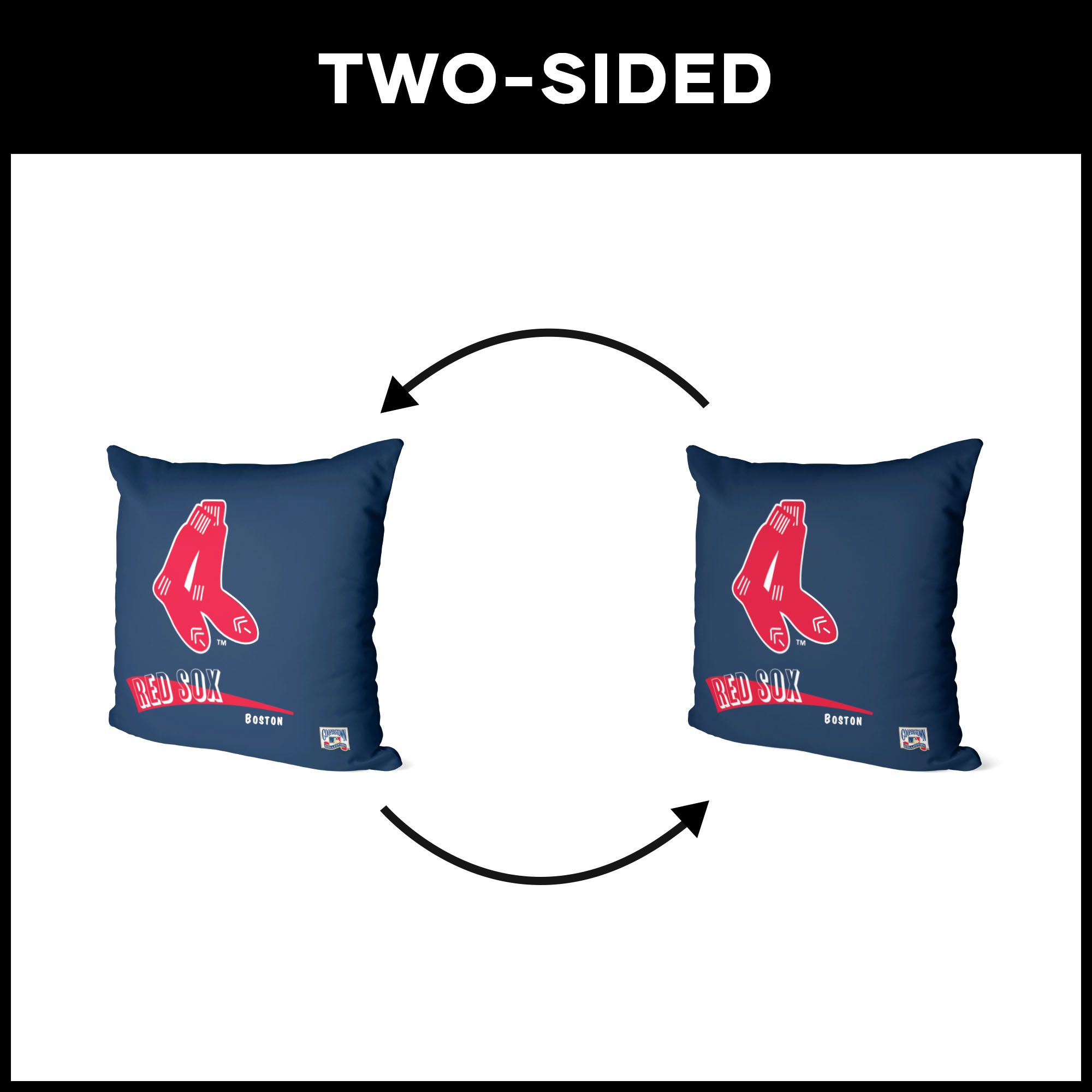 Northwest Boston Red Sox City Connect Throwback Throw Pillow product image