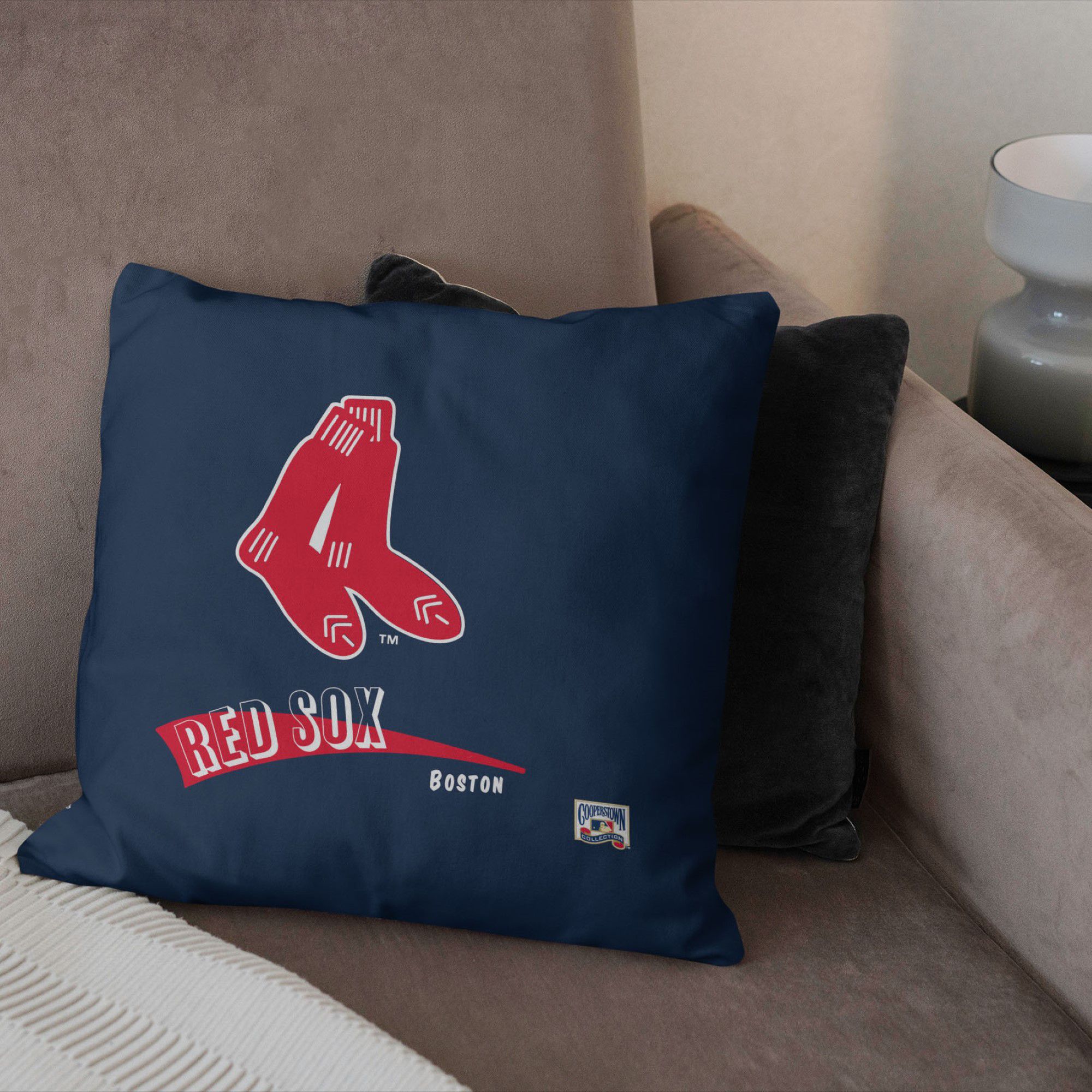 Northwest Boston Red Sox City Connect Throwback Throw Pillow product image