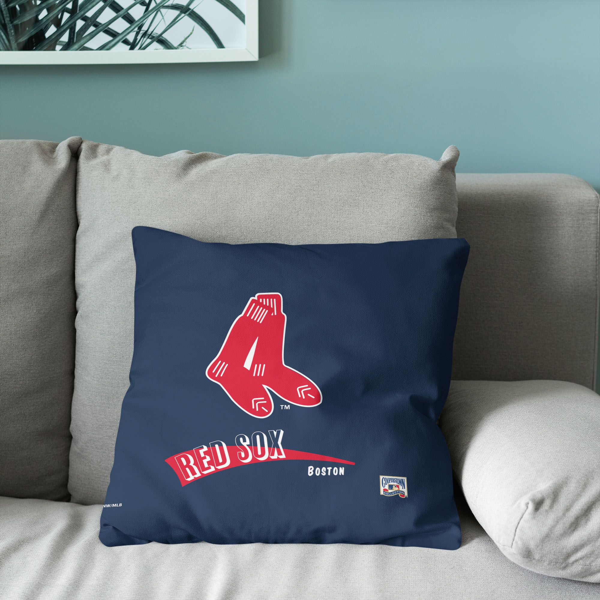 Northwest Boston Red Sox City Connect Throwback Throw Pillow product image