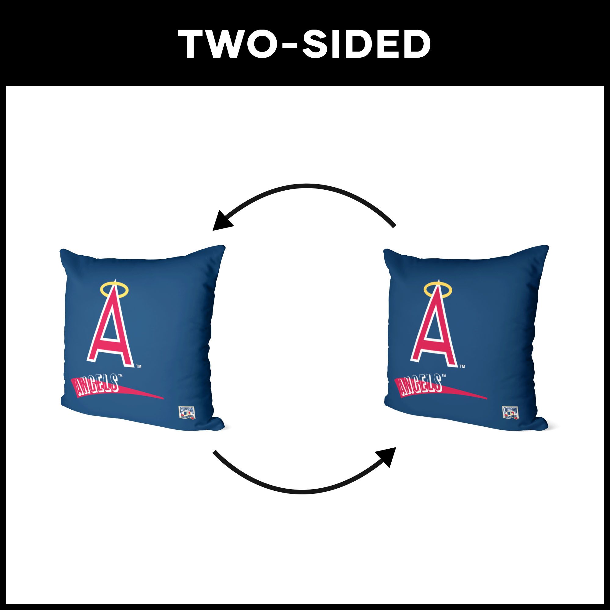 Northwest Los Angeles Angels City Connect Throwback Throw Pillow product image